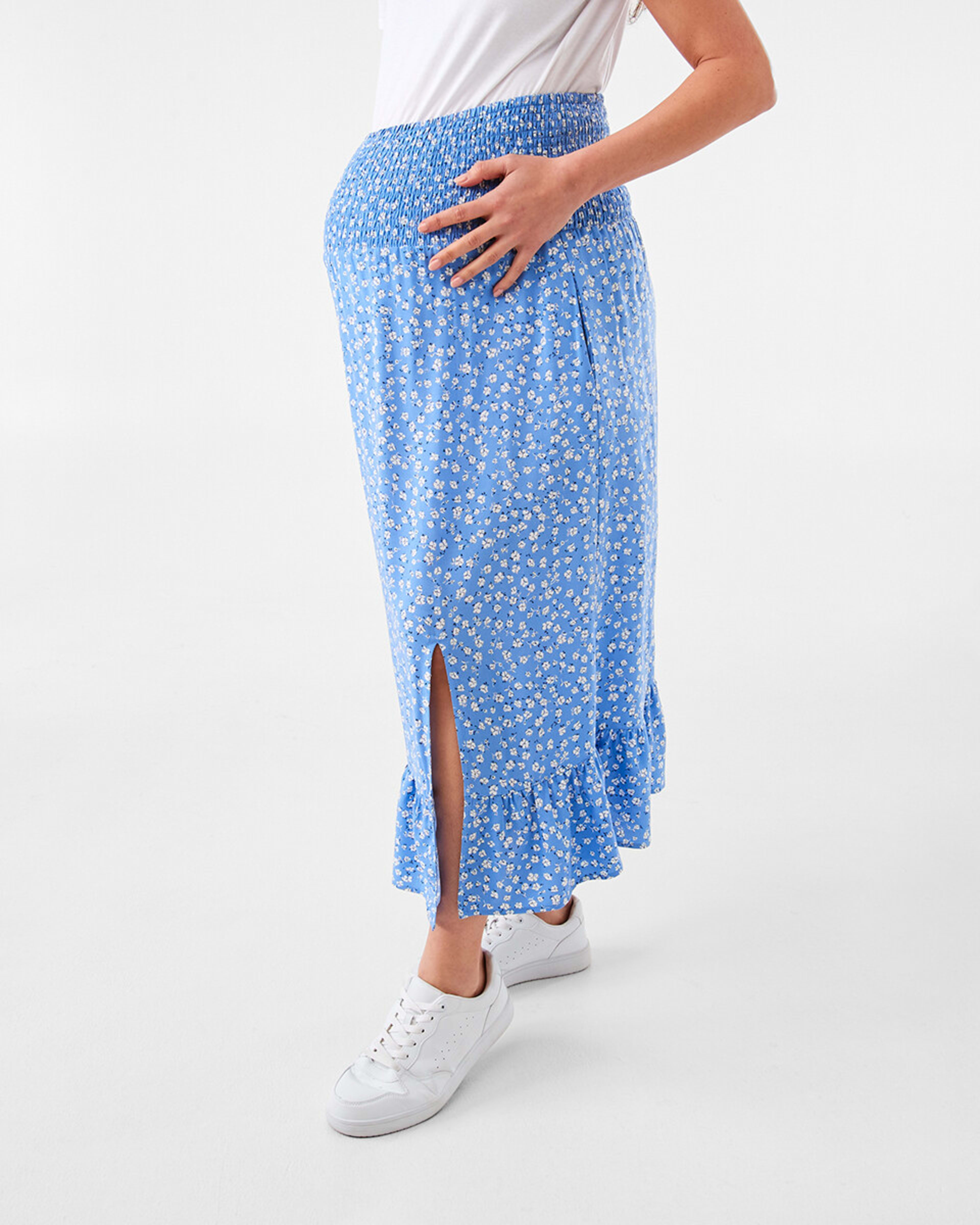2 Maternity Shirred Waist Skirt Lunadty B, 2 of 7