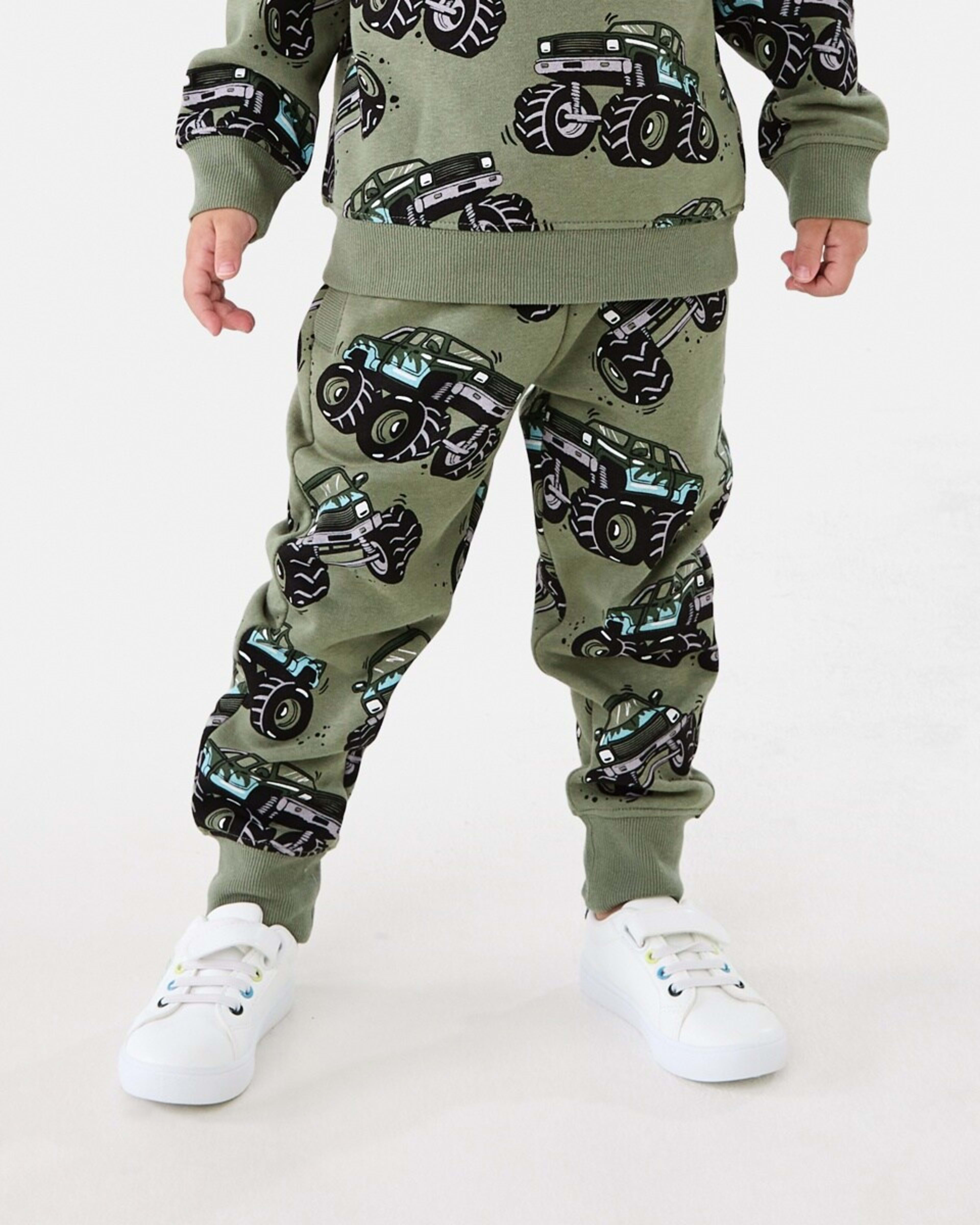 1 All Over Print Trackpants Gre Monste, 1 of 8