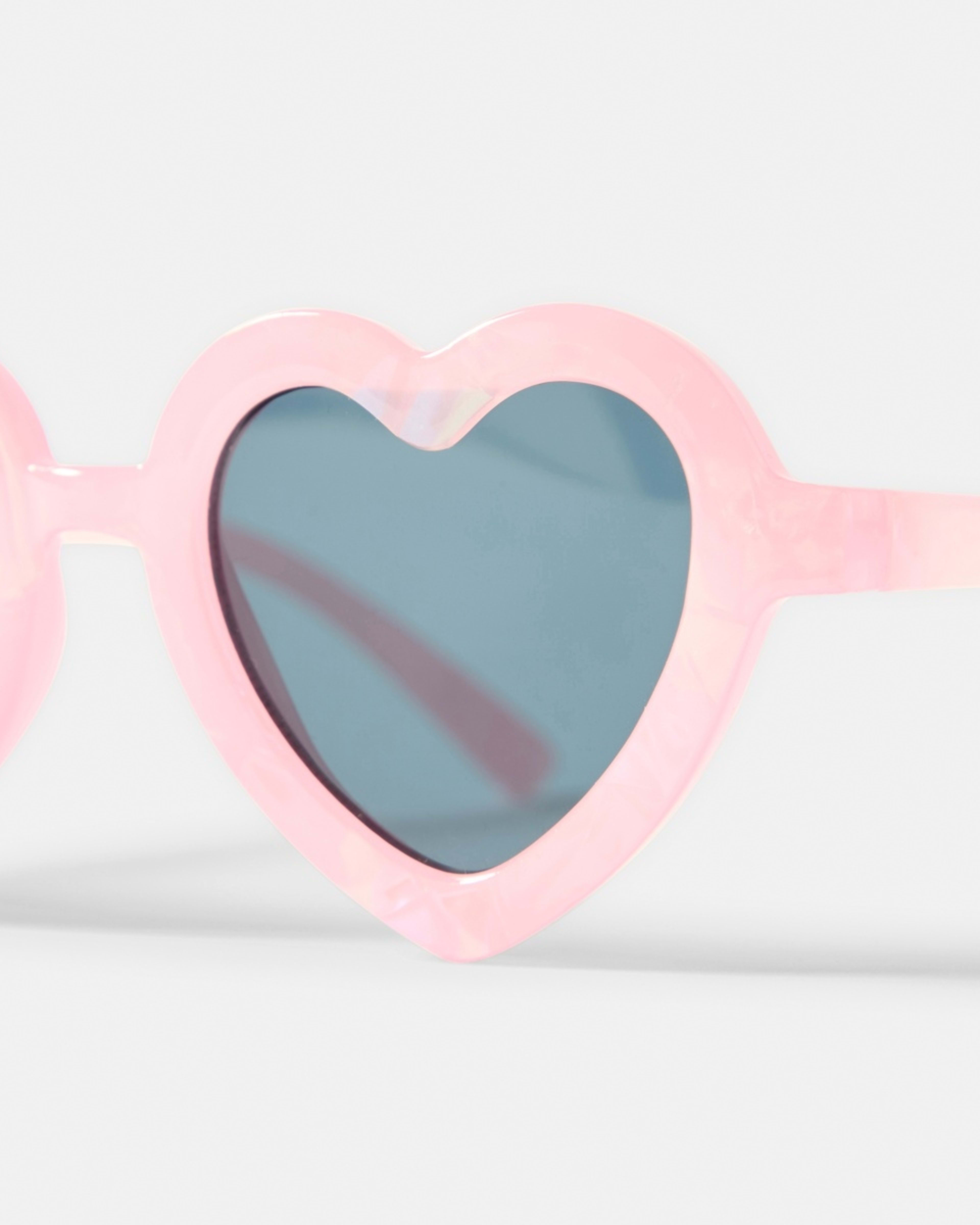 3 Kids Heart Sunglasses PINK, 3 of 5