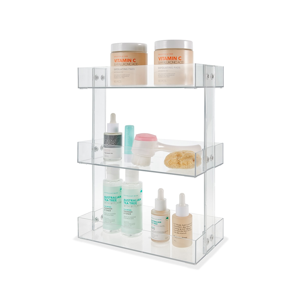 Modular 3 Tier Skincare Shelf Kmart NZ