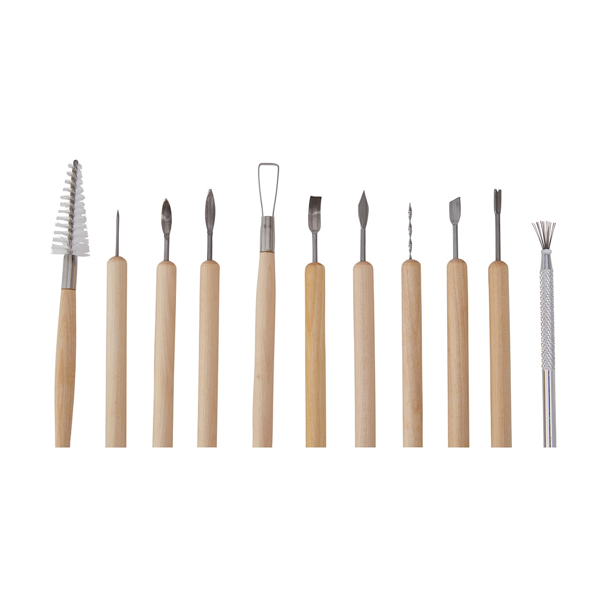 11 Piece Clay Tool Set Kmart