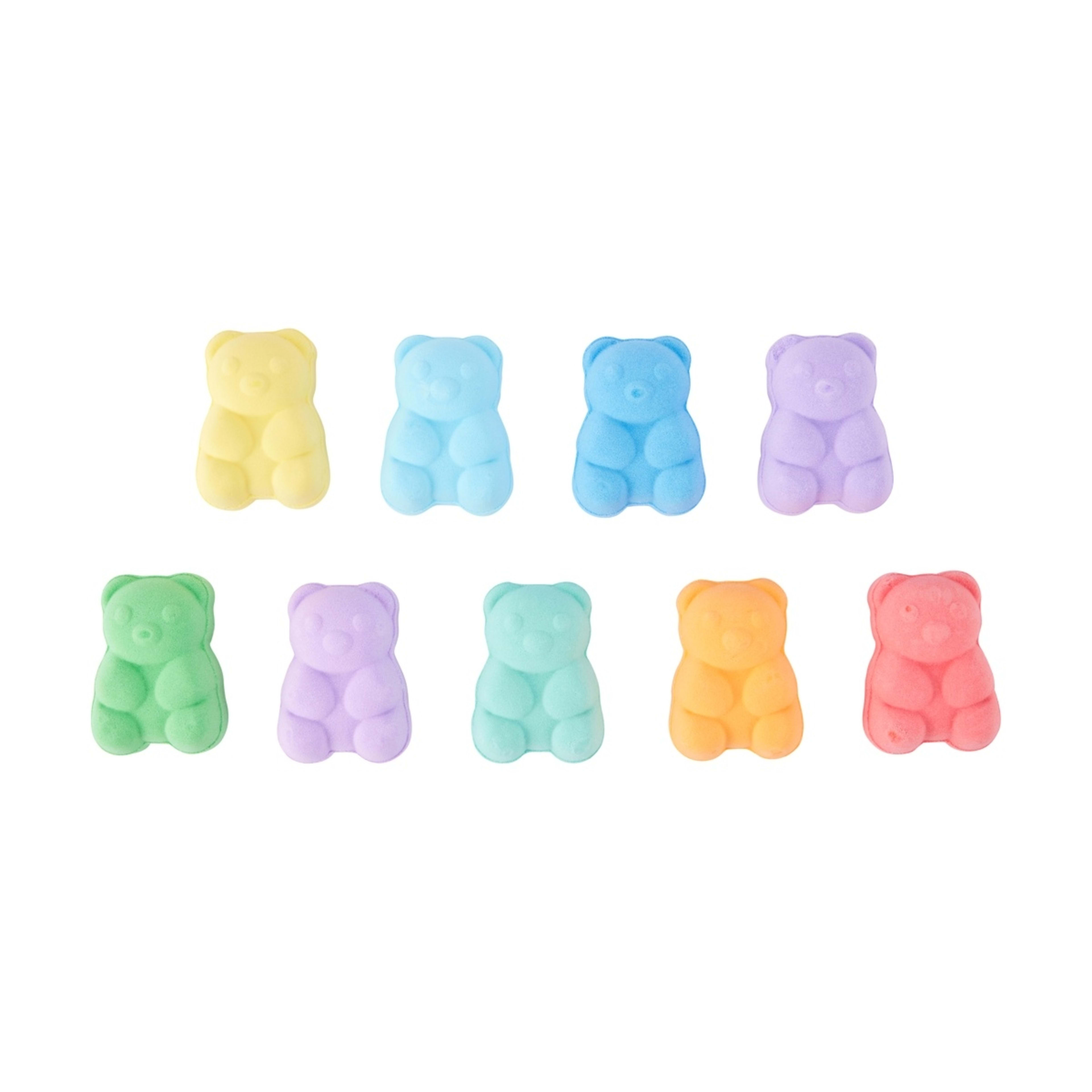 2 OXX Bodycare 9 Pack Multi Bath Fizzer - Cotton Candy Scented, 2 of 4