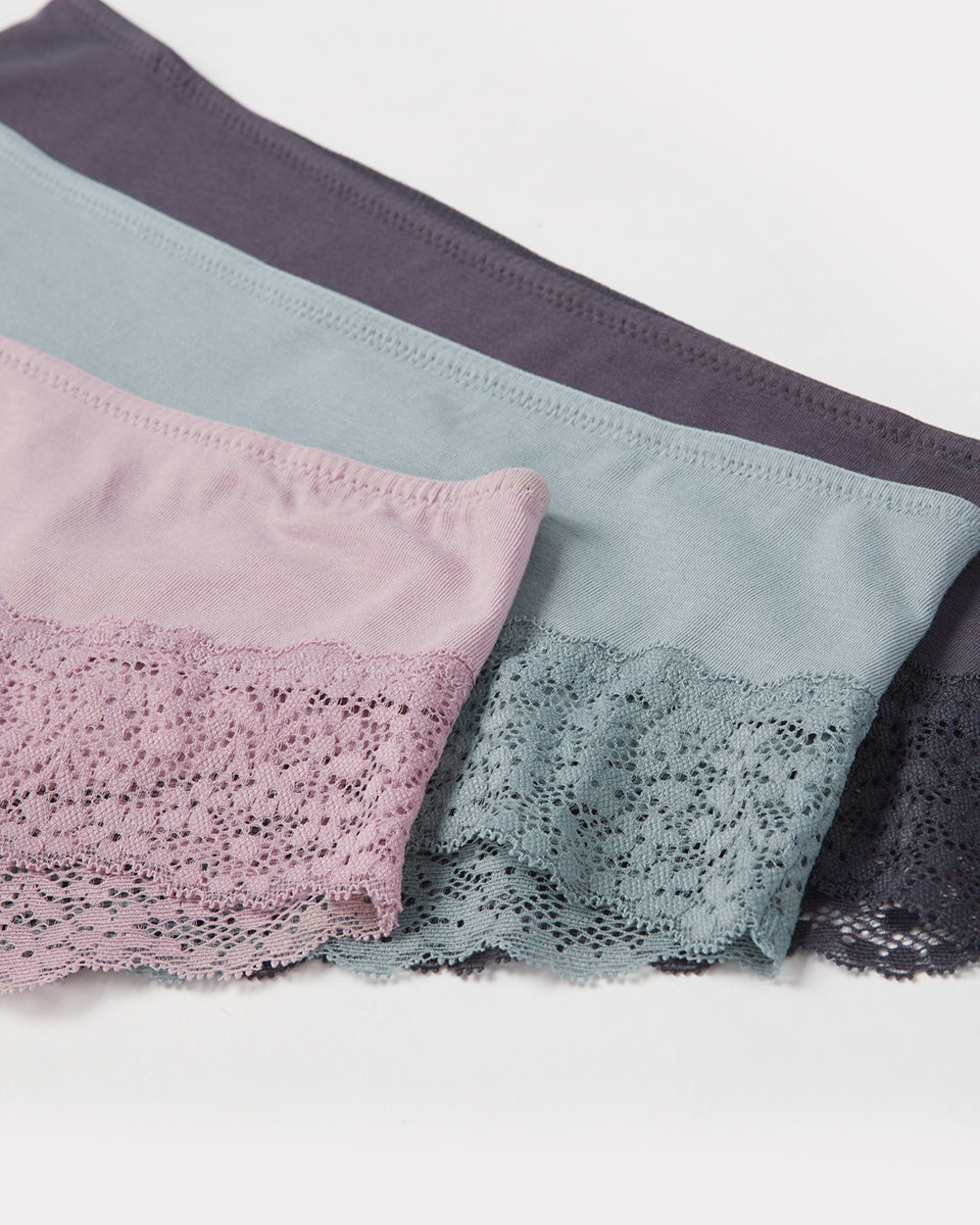 3 Pack Boyleg Briefs Kmart