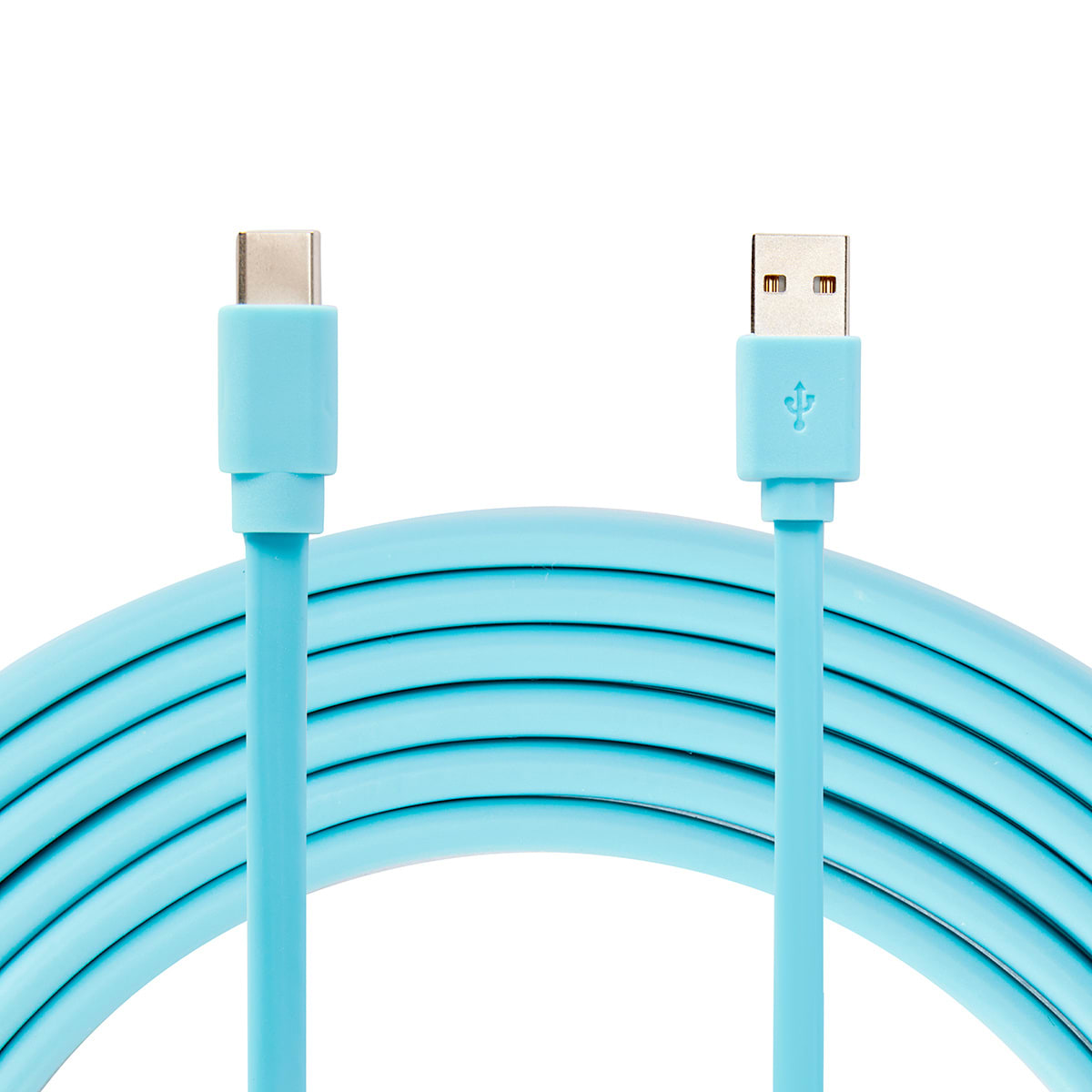 USBC Metal Cable 2m Teal Kmart NZ