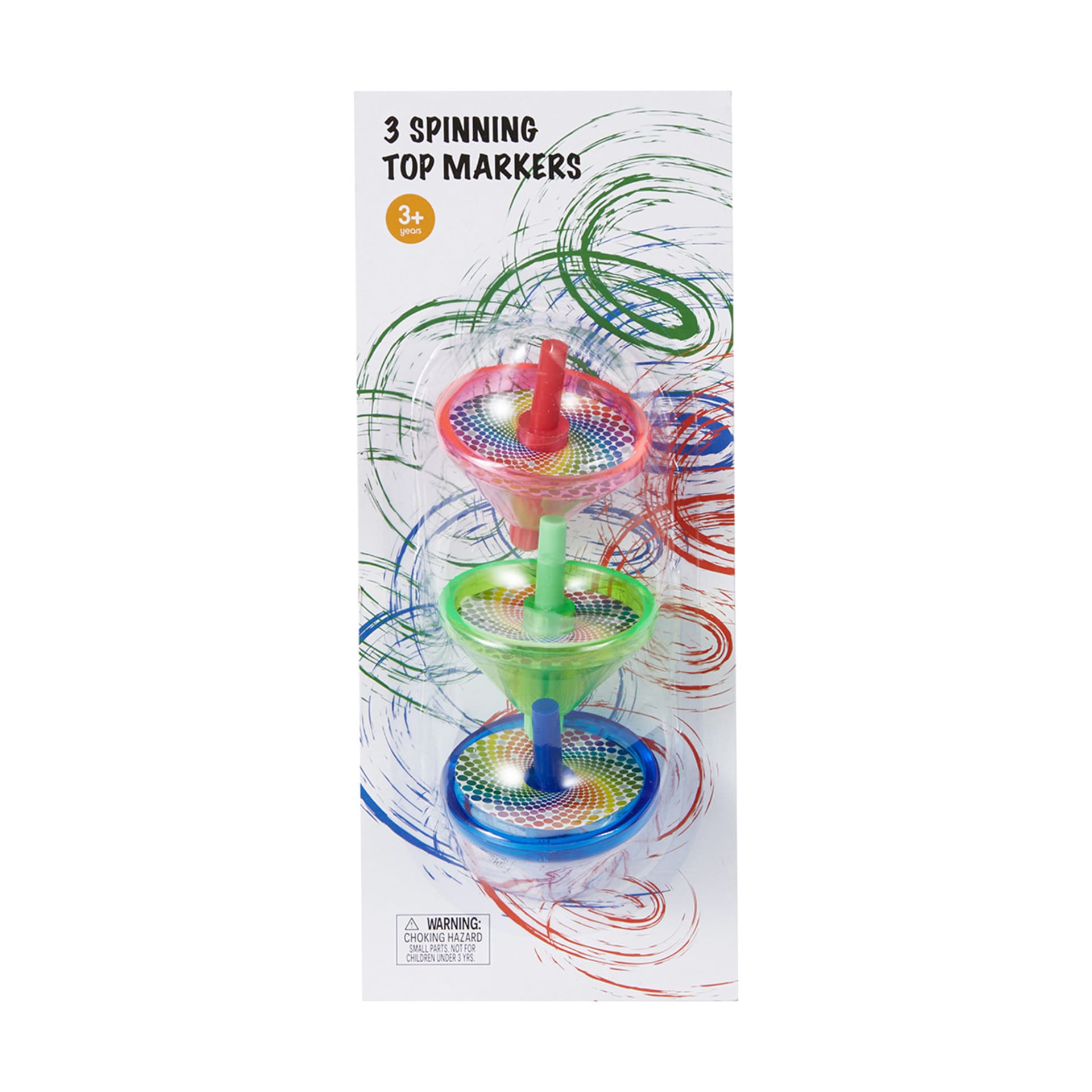 3 Pack Spinning Top Markers Kmart