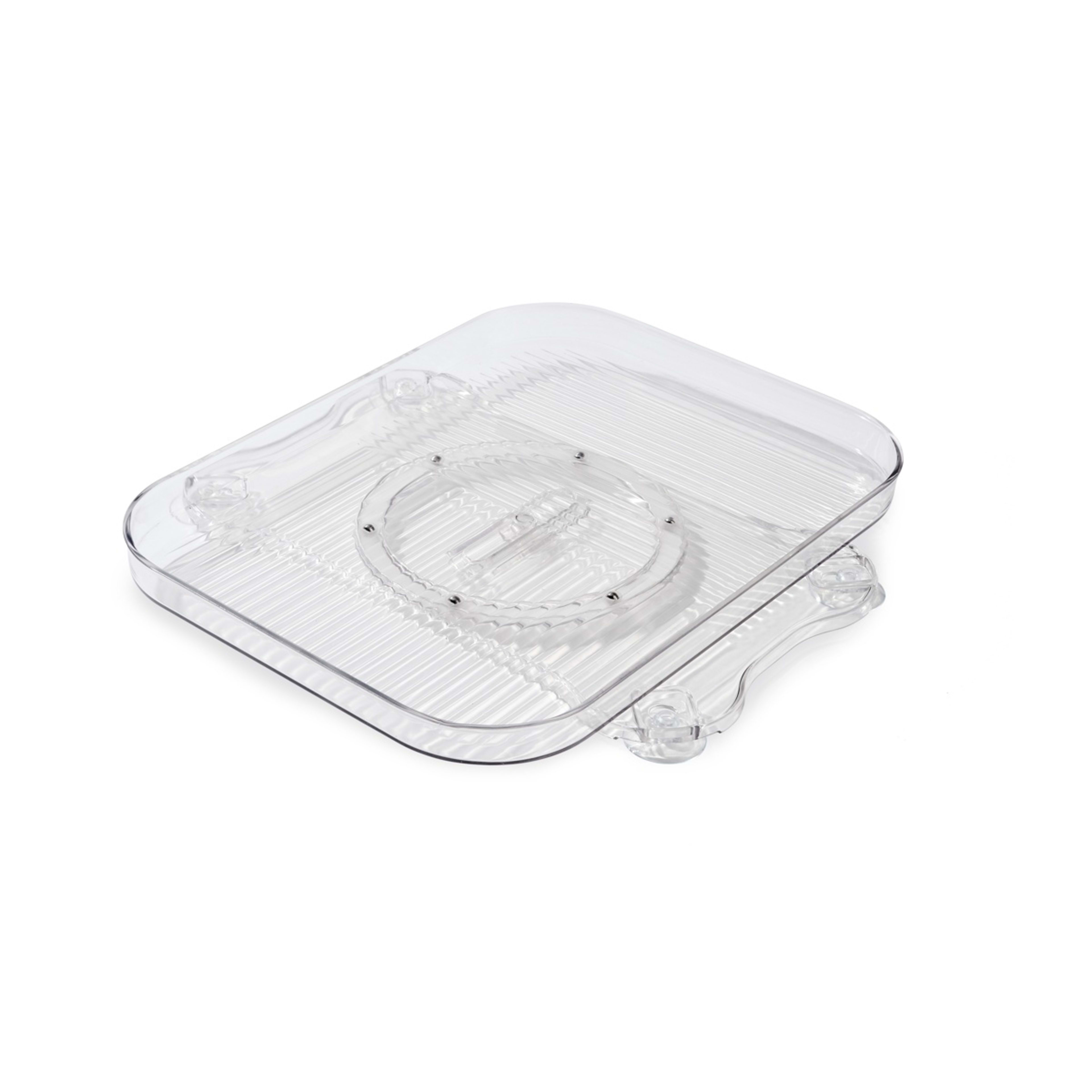 5 Clear Rectangular Turntable, 5 of 10