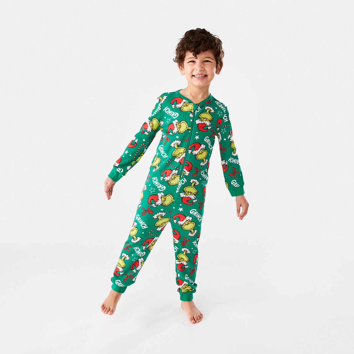 The Grinch License All In One Sleepsuit Kmart