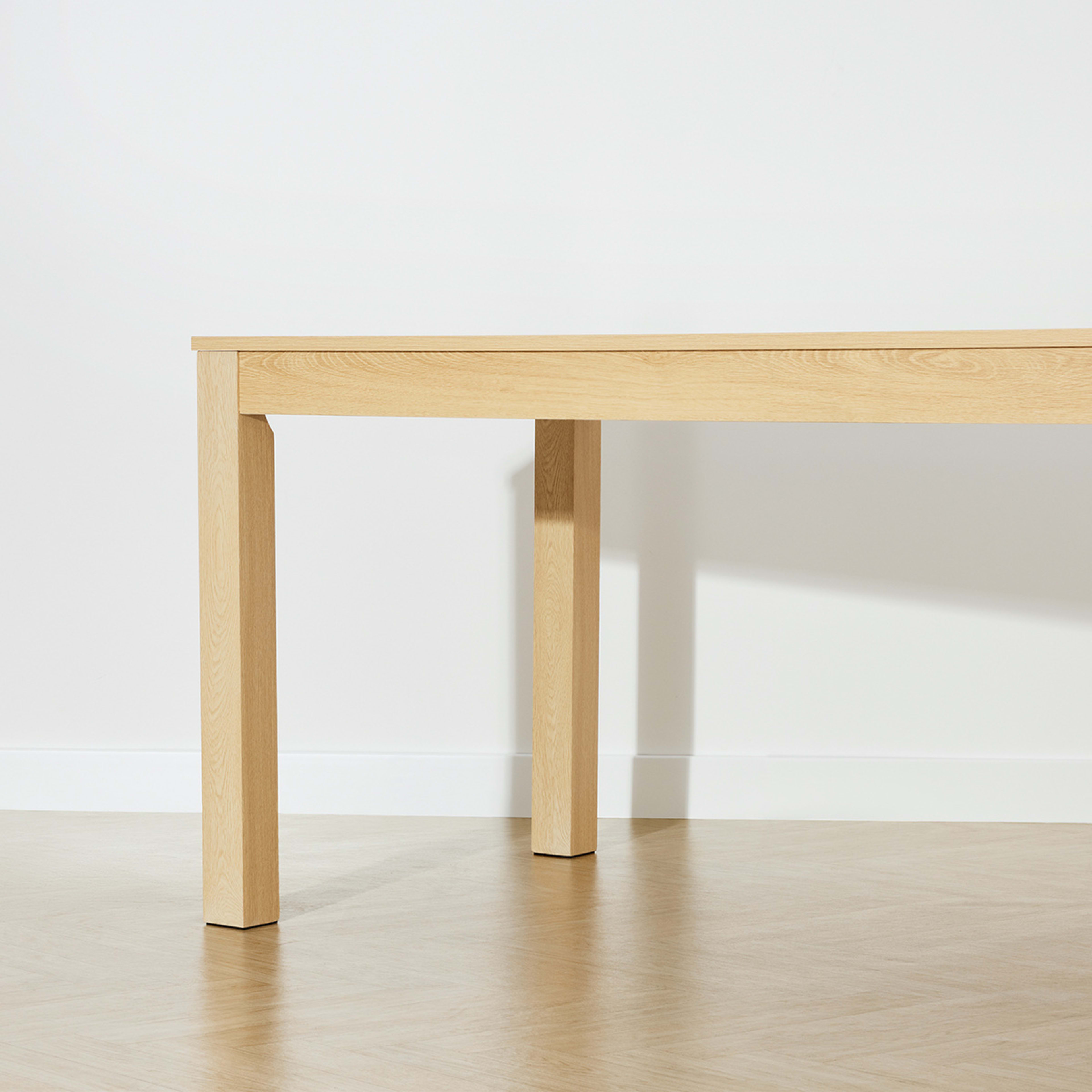 5 Oak Look Dining Table, 5 of 10