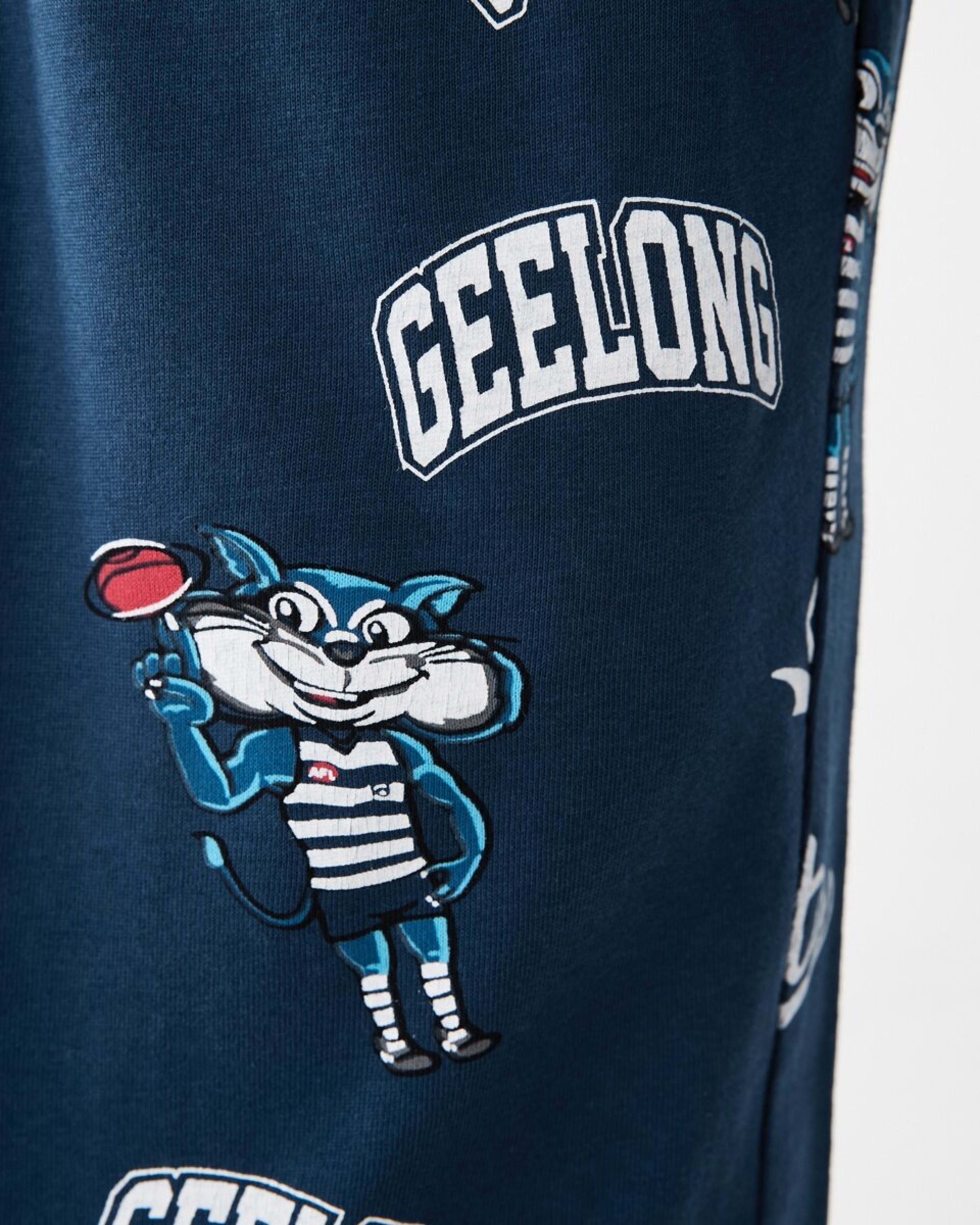 5 Official AFL Kids Pyjama Set Geelong, 5 of 9