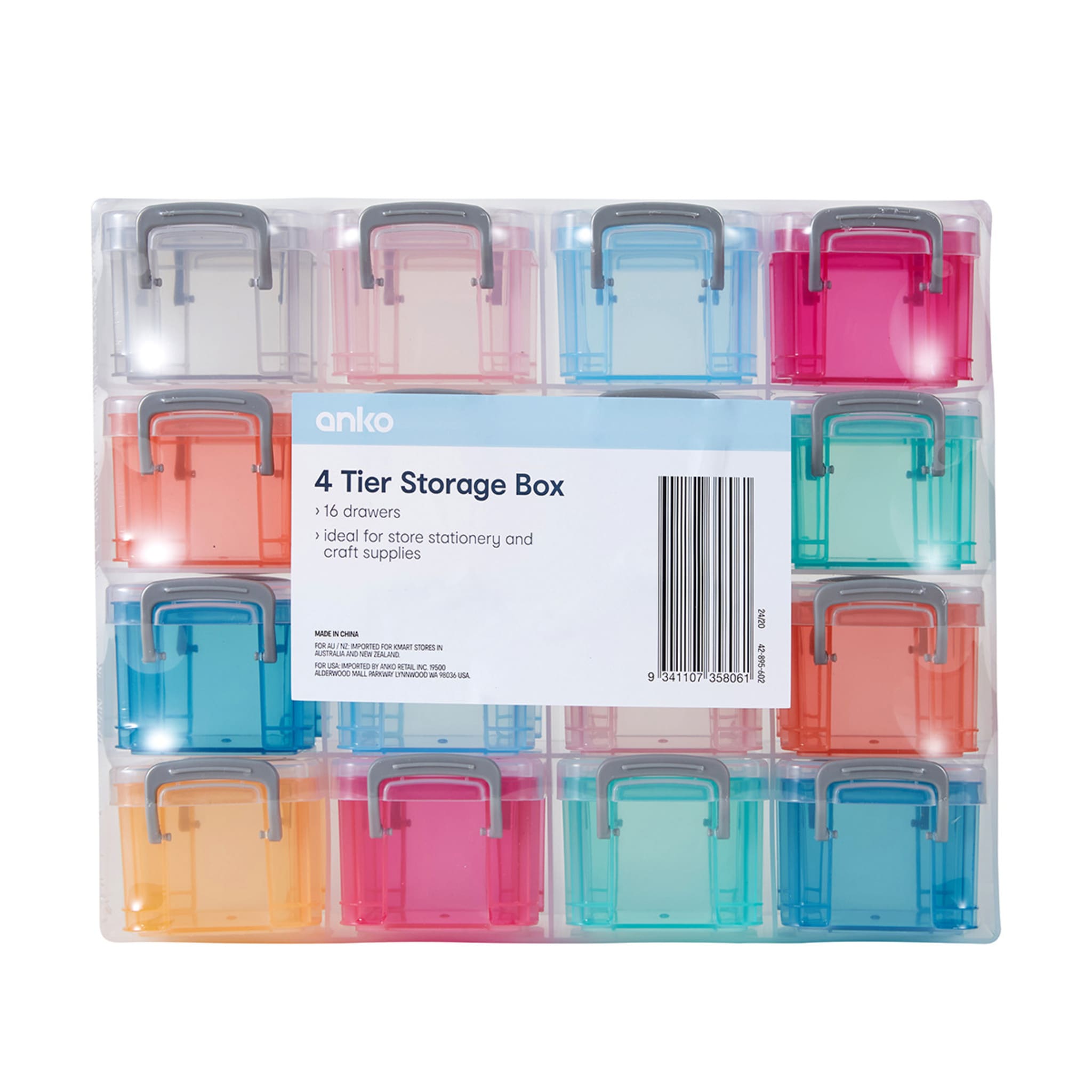 4 Tier Storage Box Kmart
