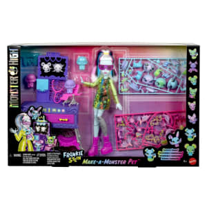 Monster High Frankie Stein Make-A-Monster Pet Doll Playset