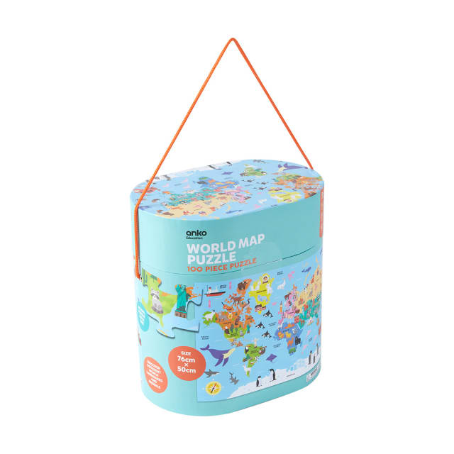 World Map Puzzle Kmart