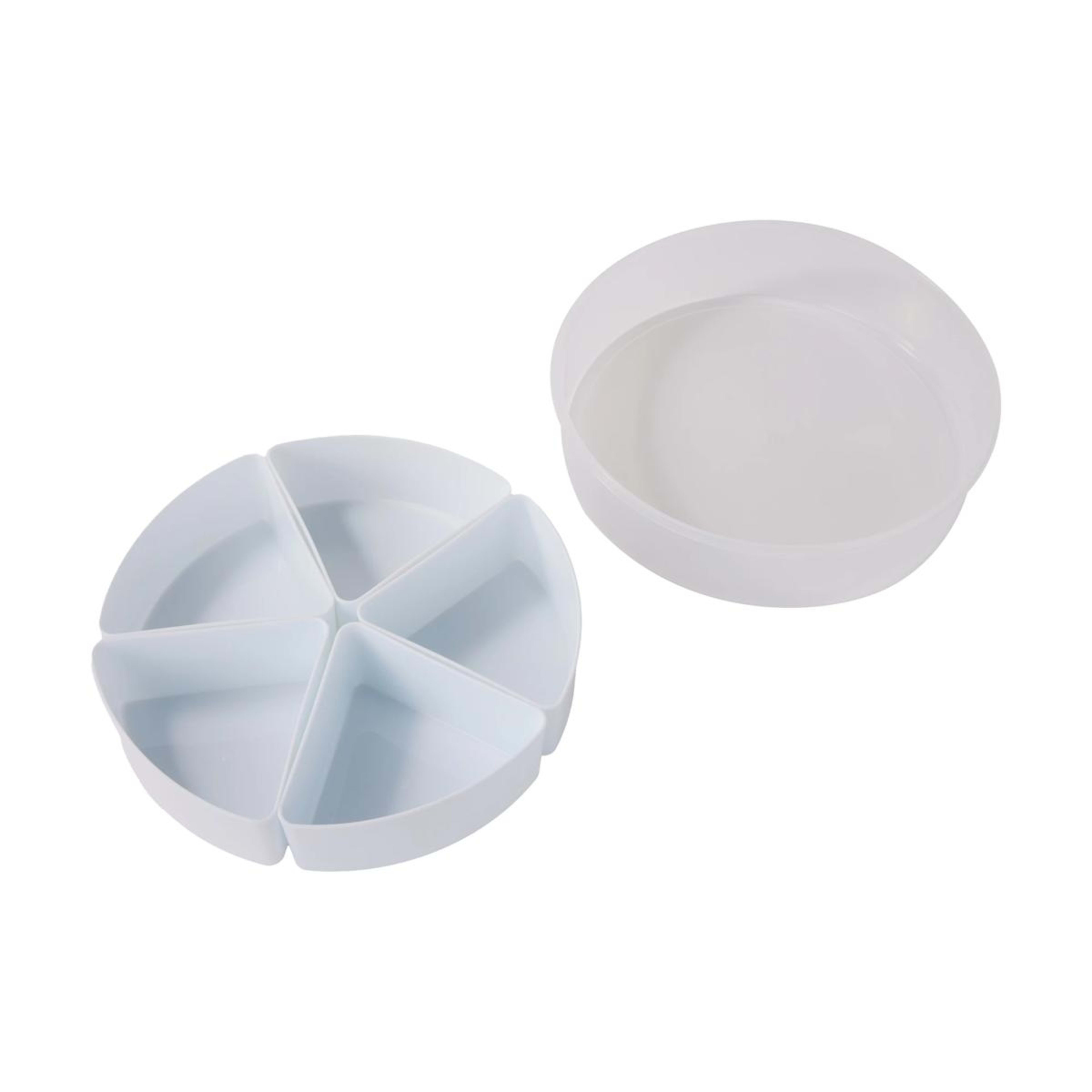 6 Round Section Snack Box, 6 of 9