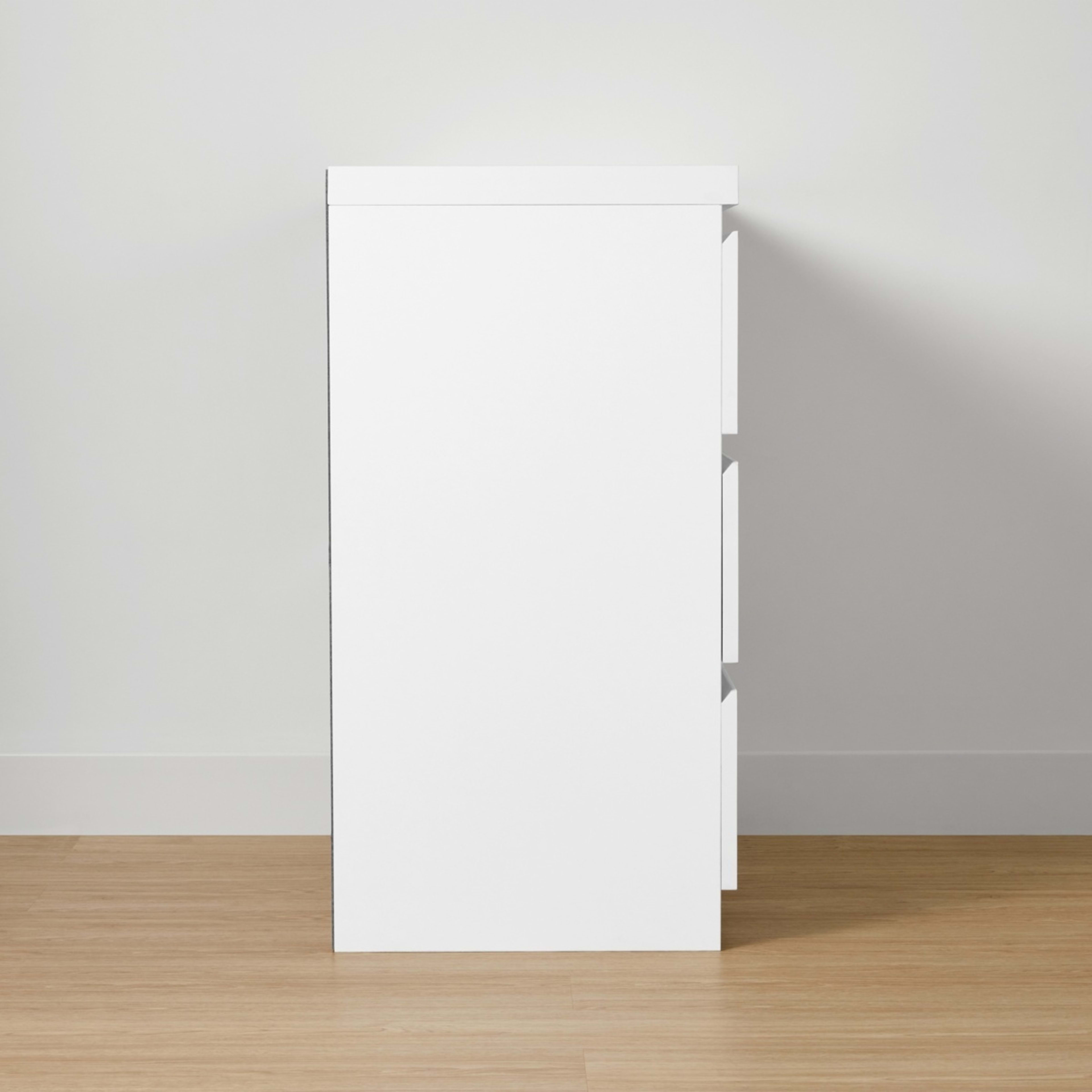 5 3 Drawer Unit - White, 5 of 11