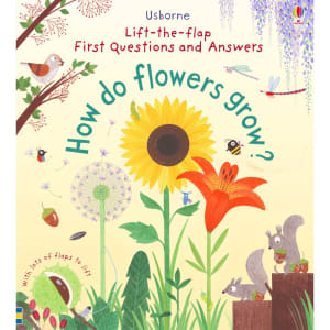 Usborne Lift-The-Flap First Questions and Answers: How Do Flowers Grow? by Katie Daynes - Book