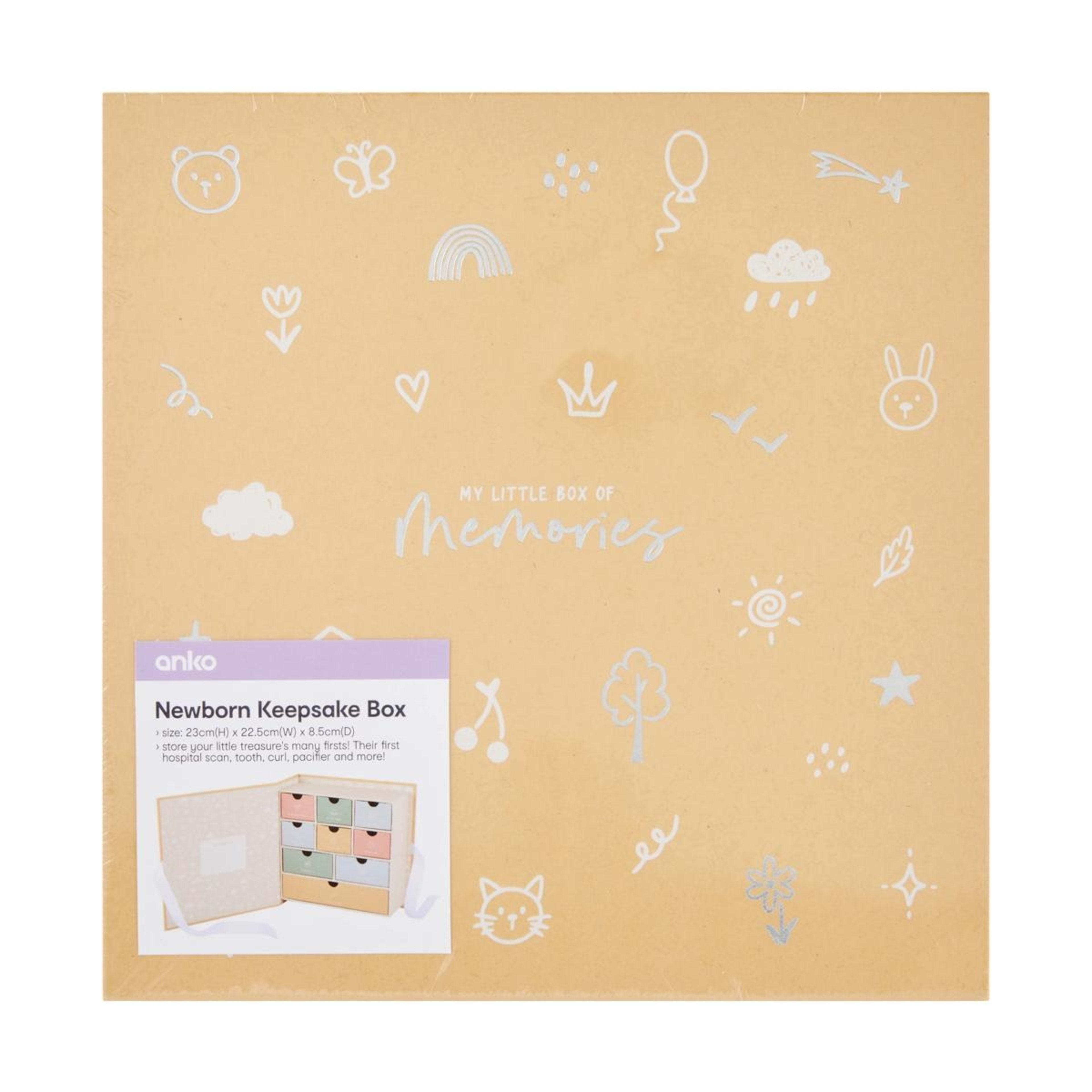 1 Newborn Keepsake Box