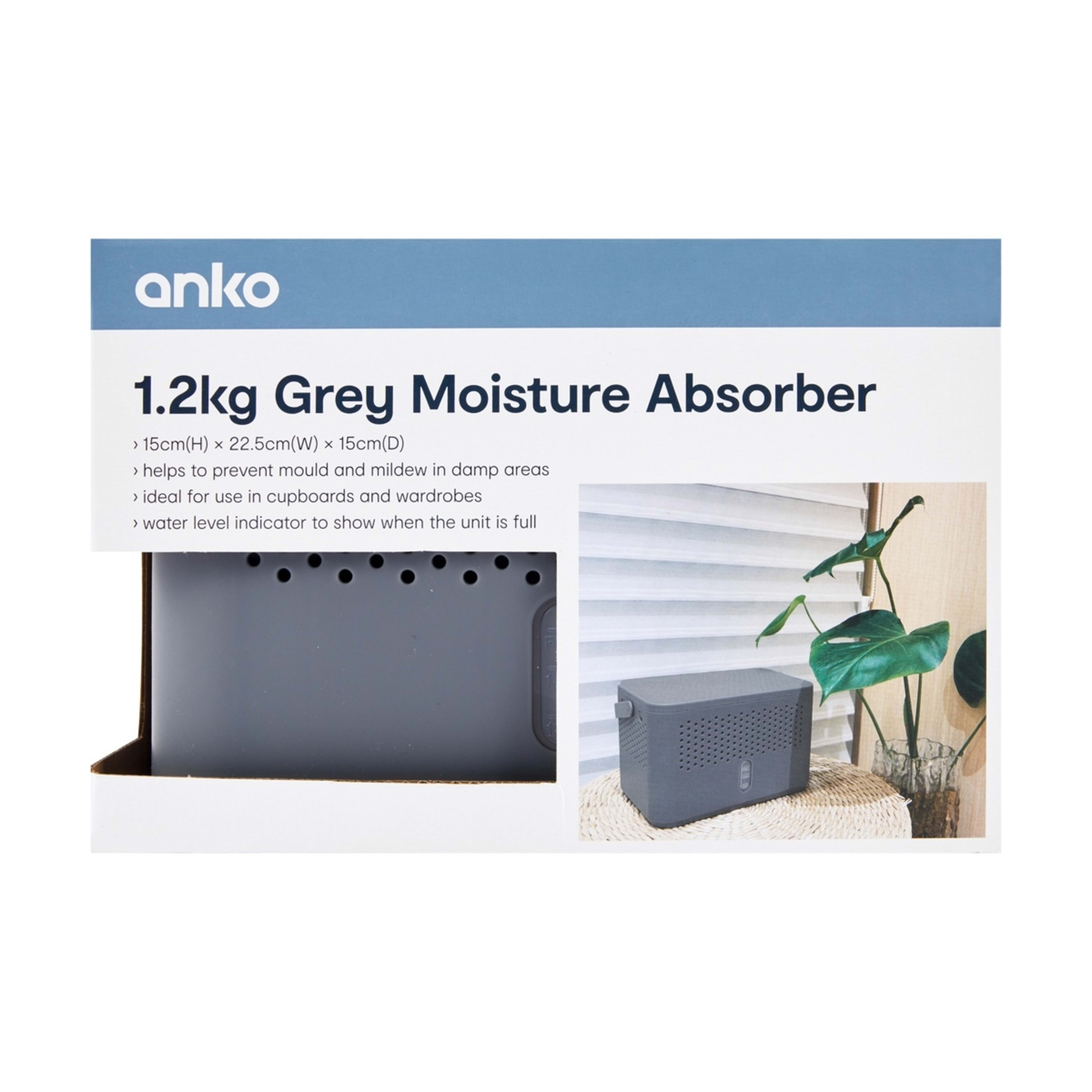 1 1.2kg Moisture Absorber - Grey