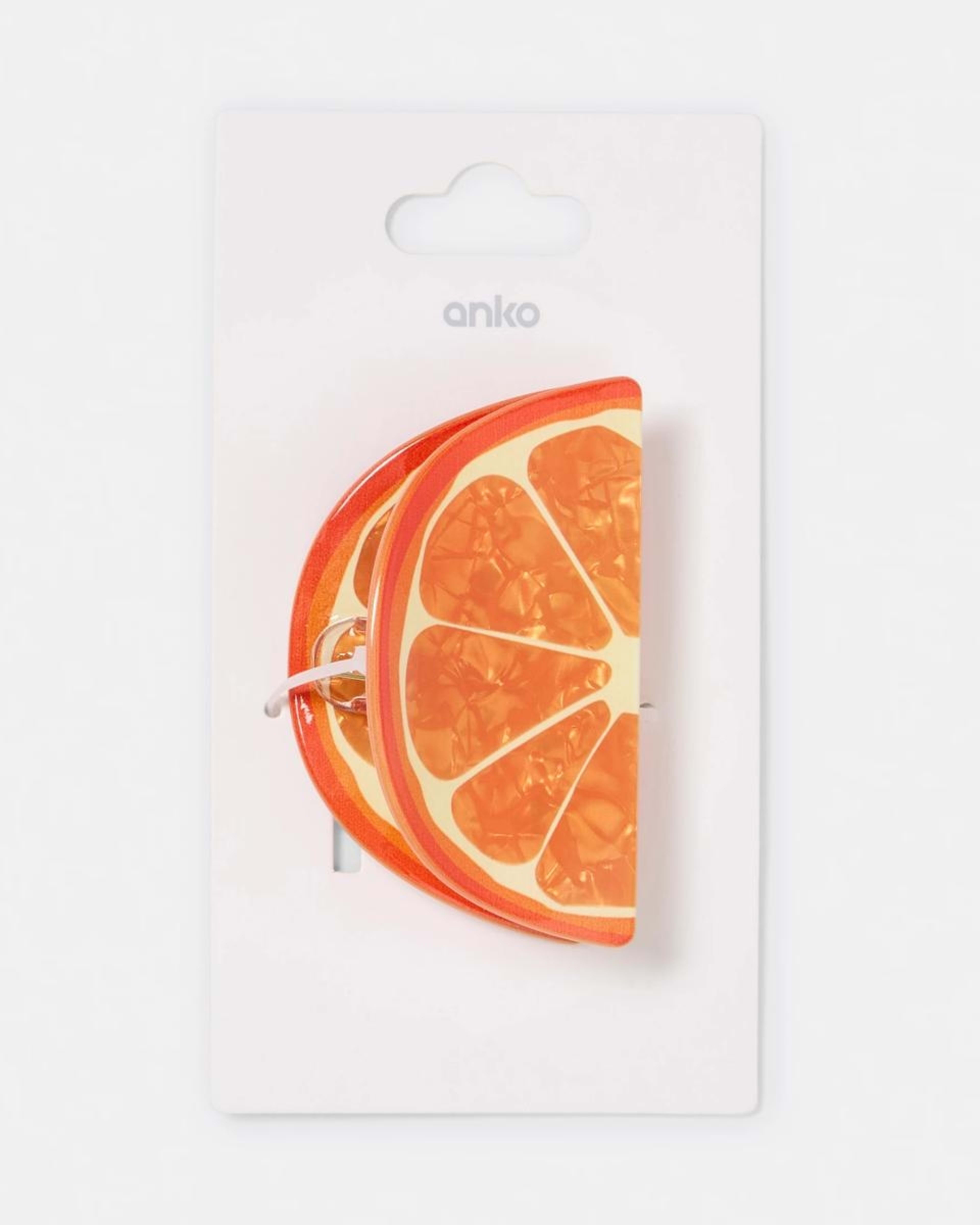 4 Orange Claw Hair Clip ACC ORANGE, 4 of 4