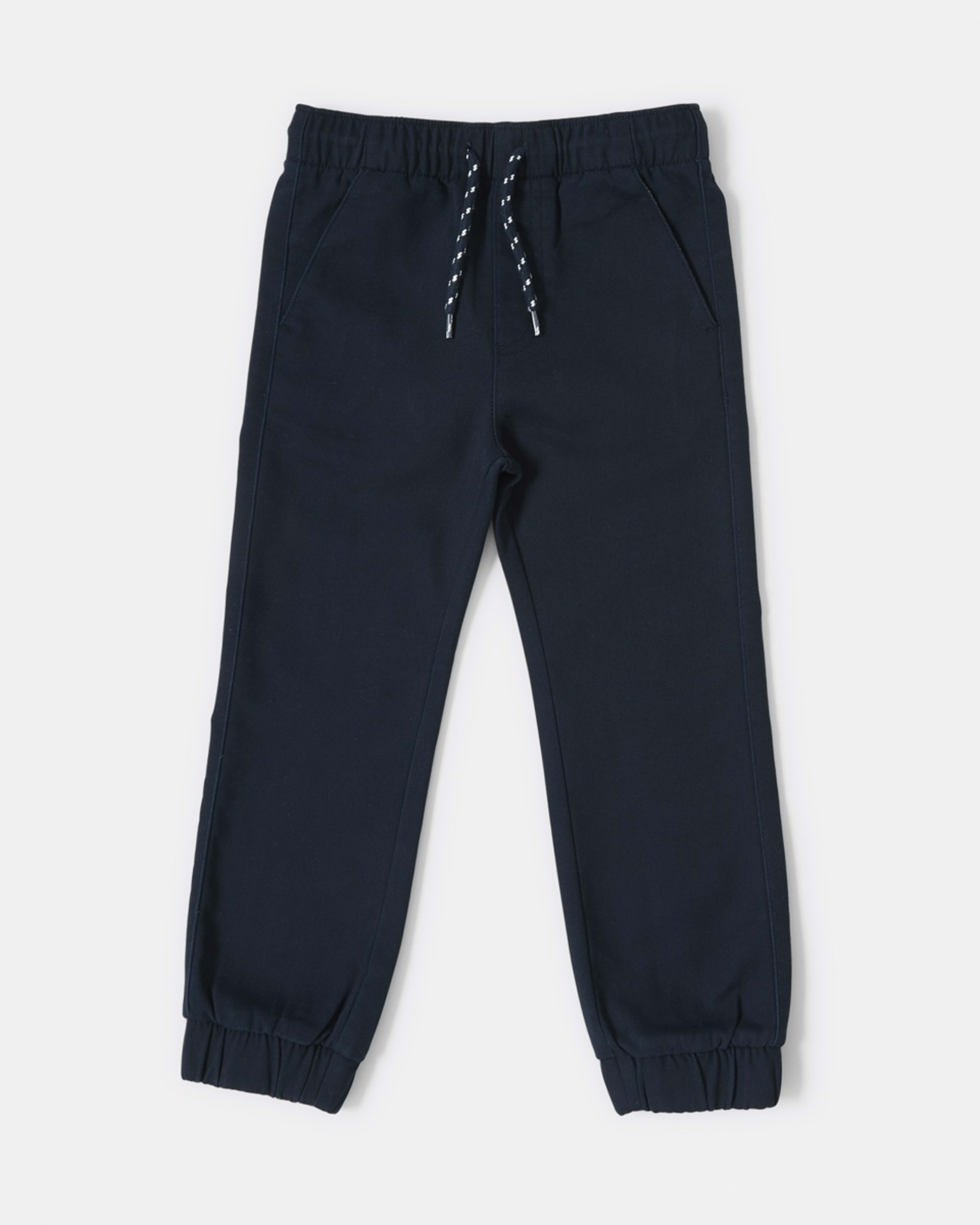 7 Pull-On Knit Joggers SKY CAPTAIN, 7 of 8