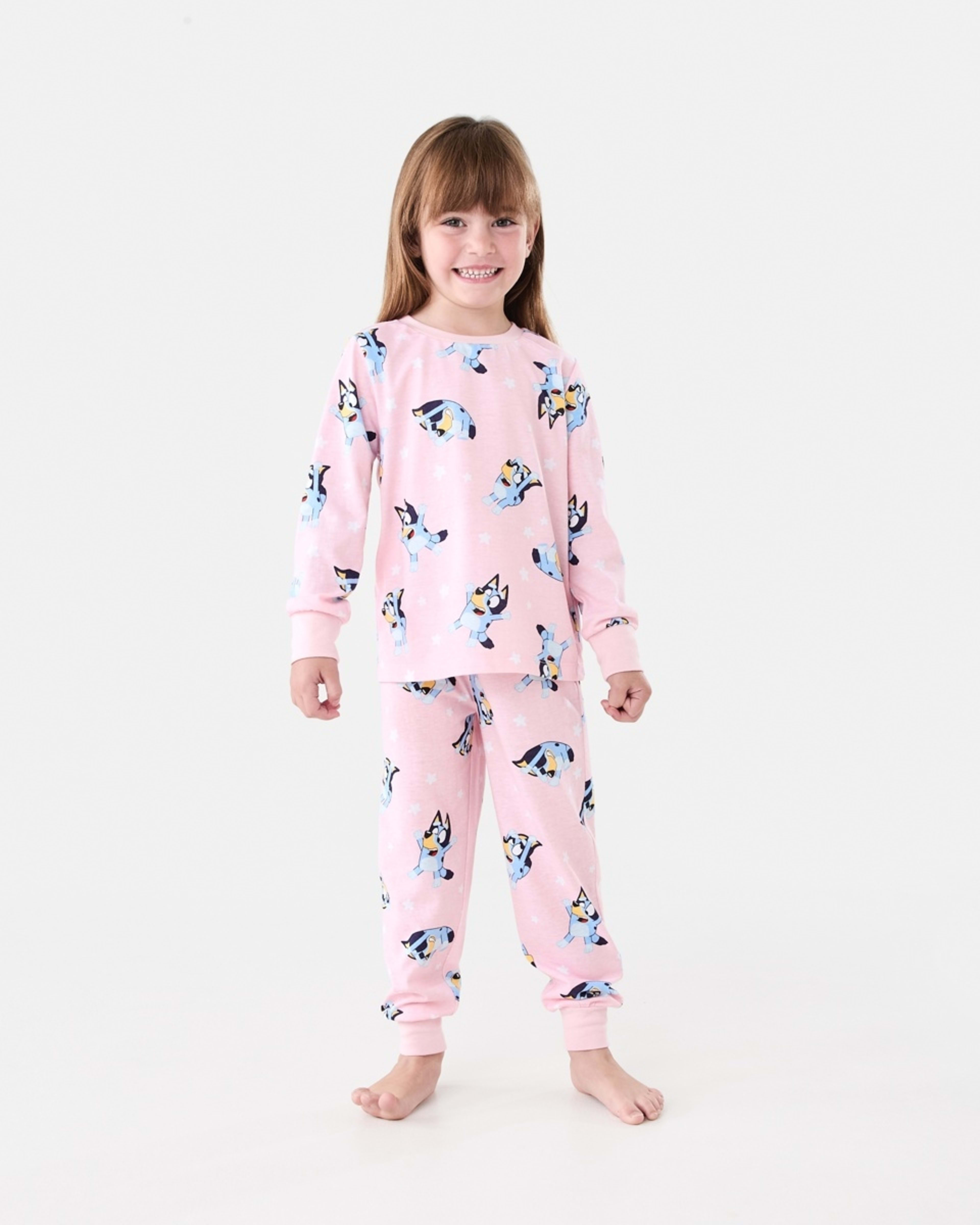 1 Bluey License Knit Pyjama Set Bluey, 1 of 6