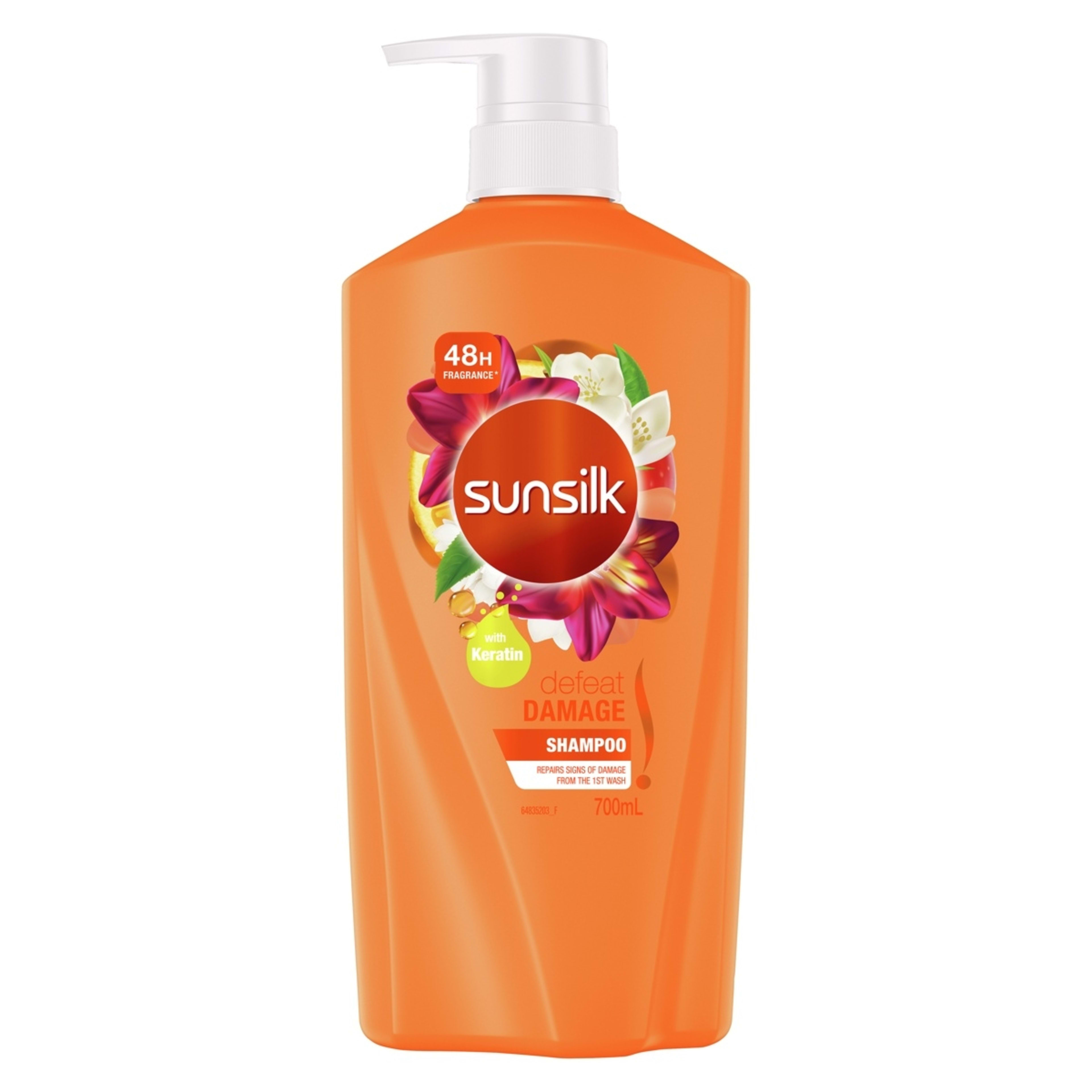 1 Sunsilk Co-Creations Defeat Damage Shampoo 700ml - Keratin