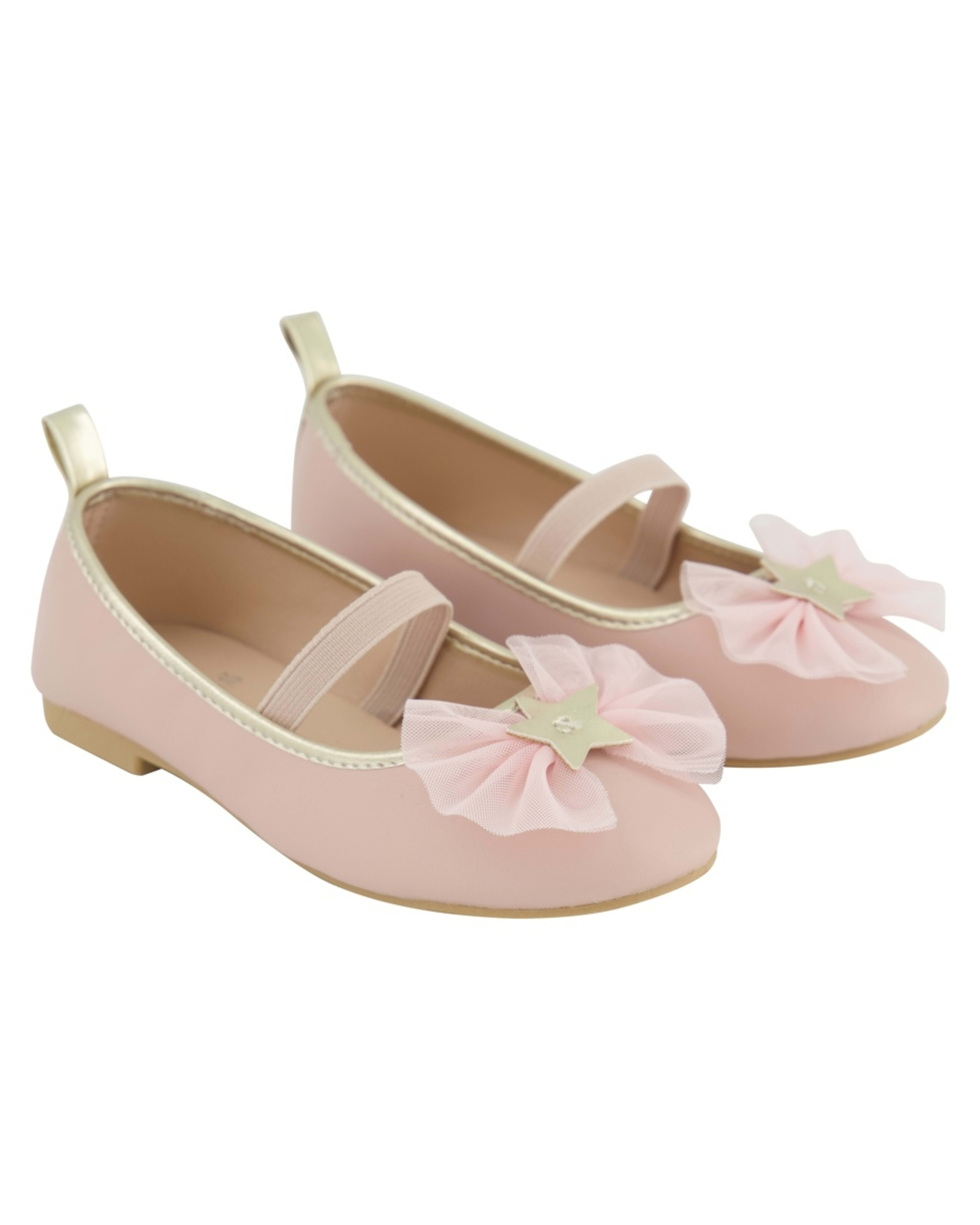 4 Junior Flats SILVER PINK, 4 of 5