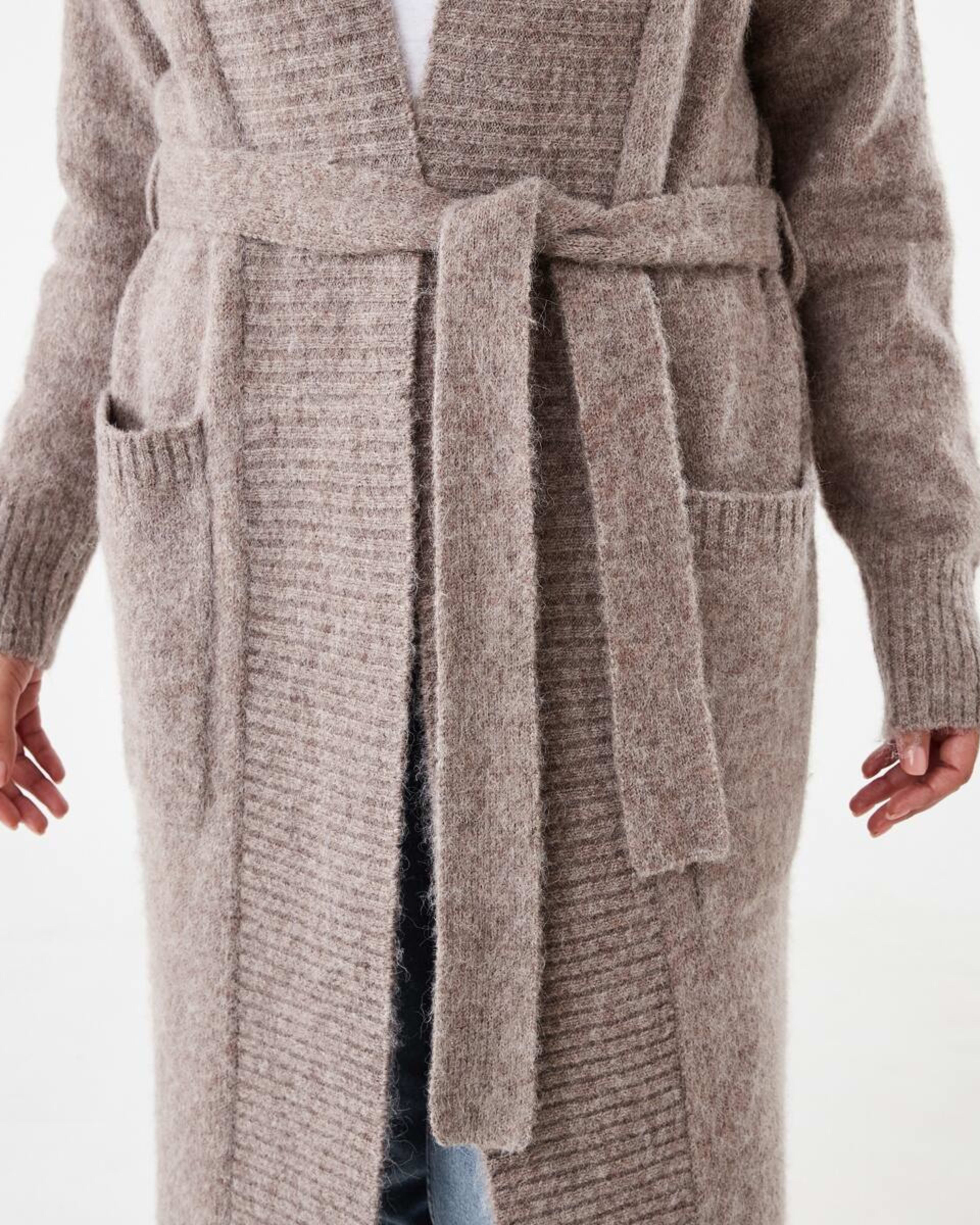 6 Longline Fluffy Cardigan Satelite M, 6 of 7