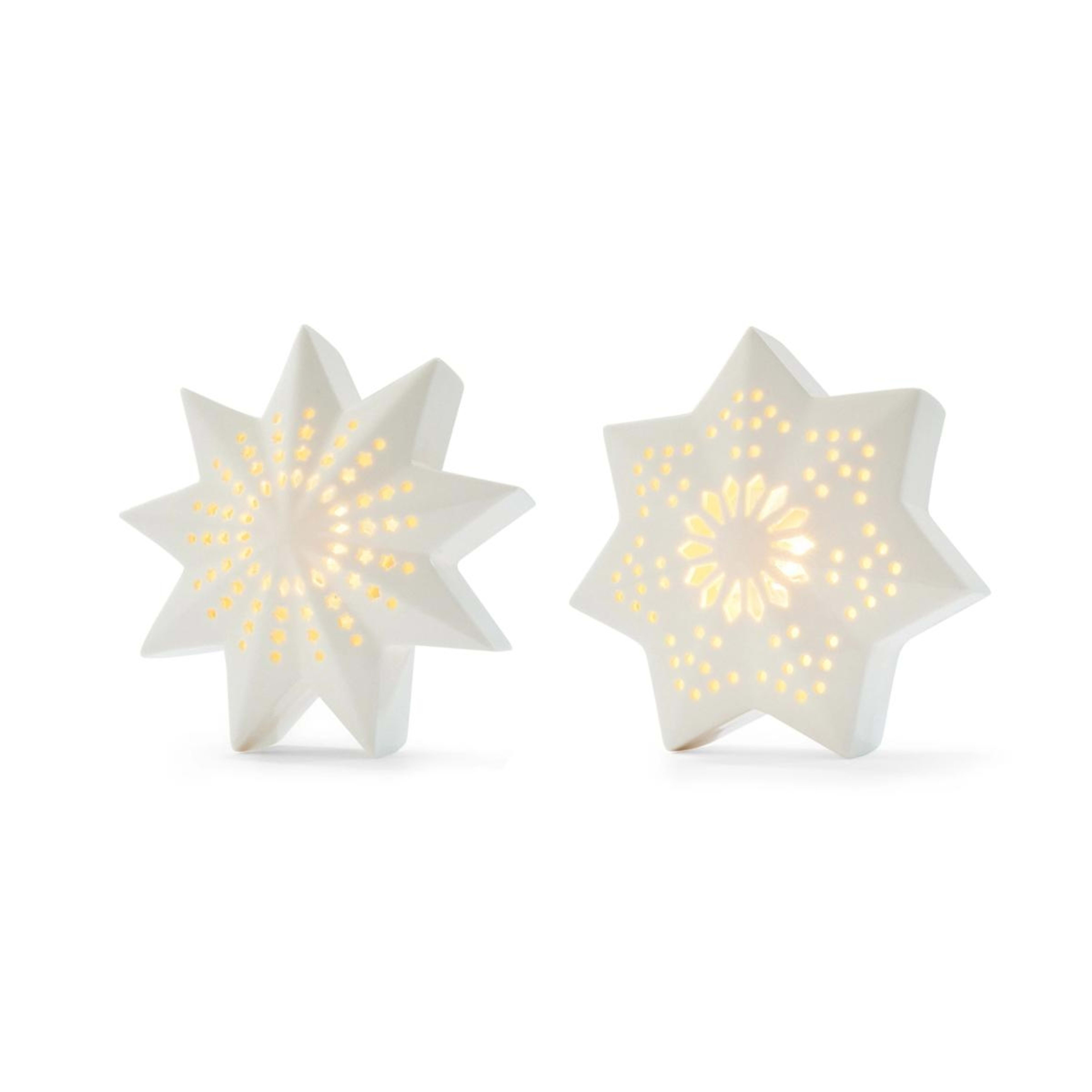 2 Battery Operated LED Light Up Star Decoration - Assorted, 2 of 10