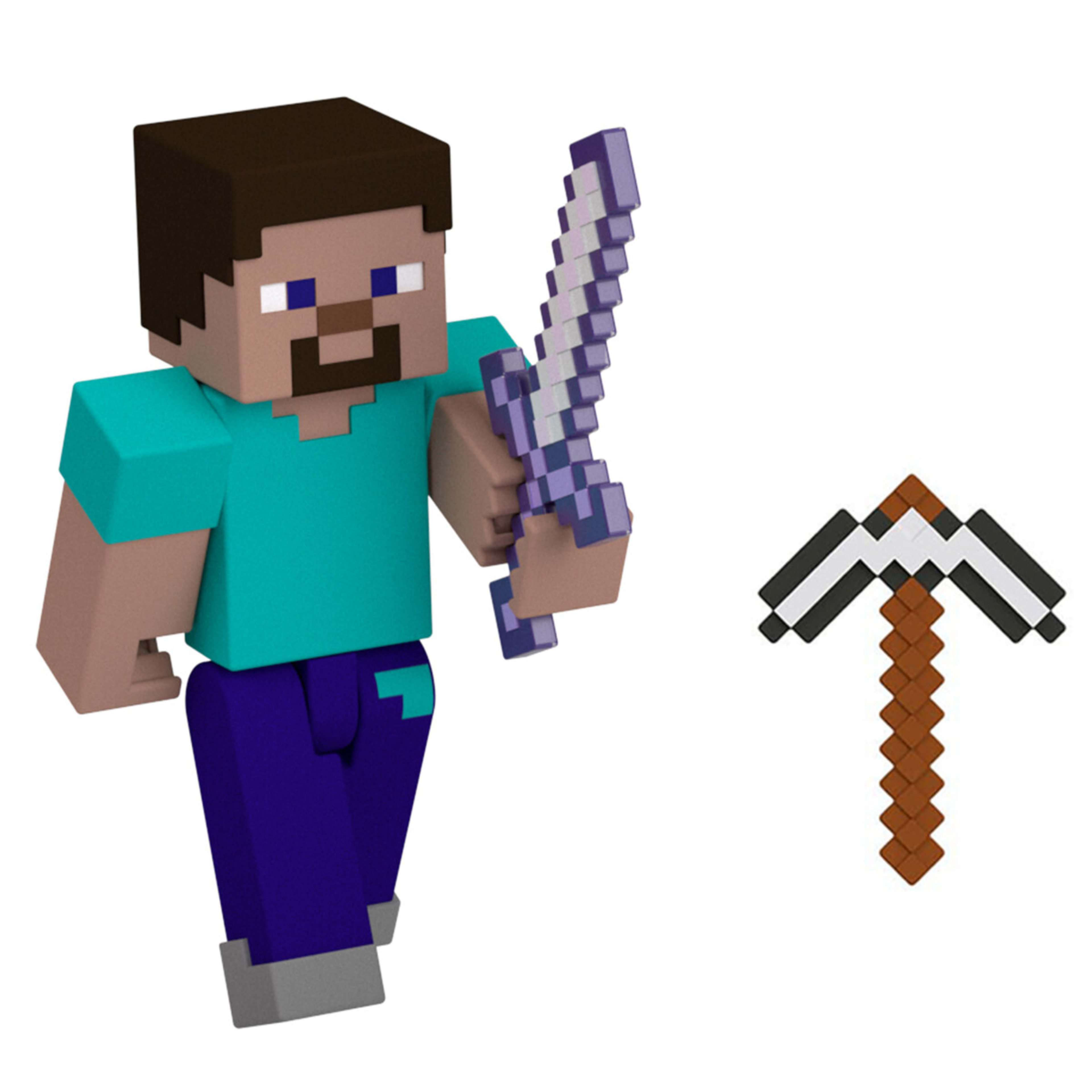 4 Minecraft Action Figure & Accessories Set - Assorted, 4 of 9