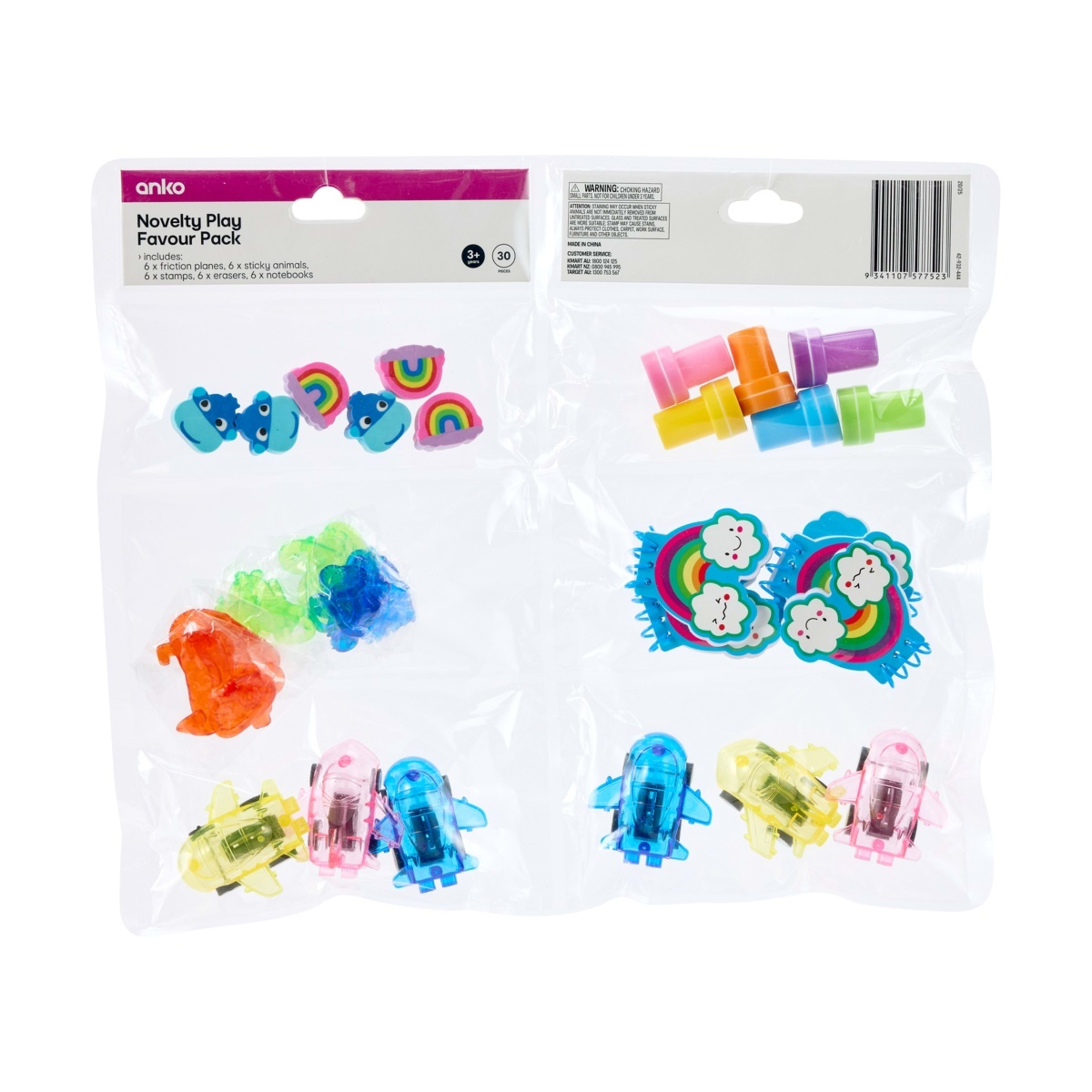 1 Novelty Play Favour Pack