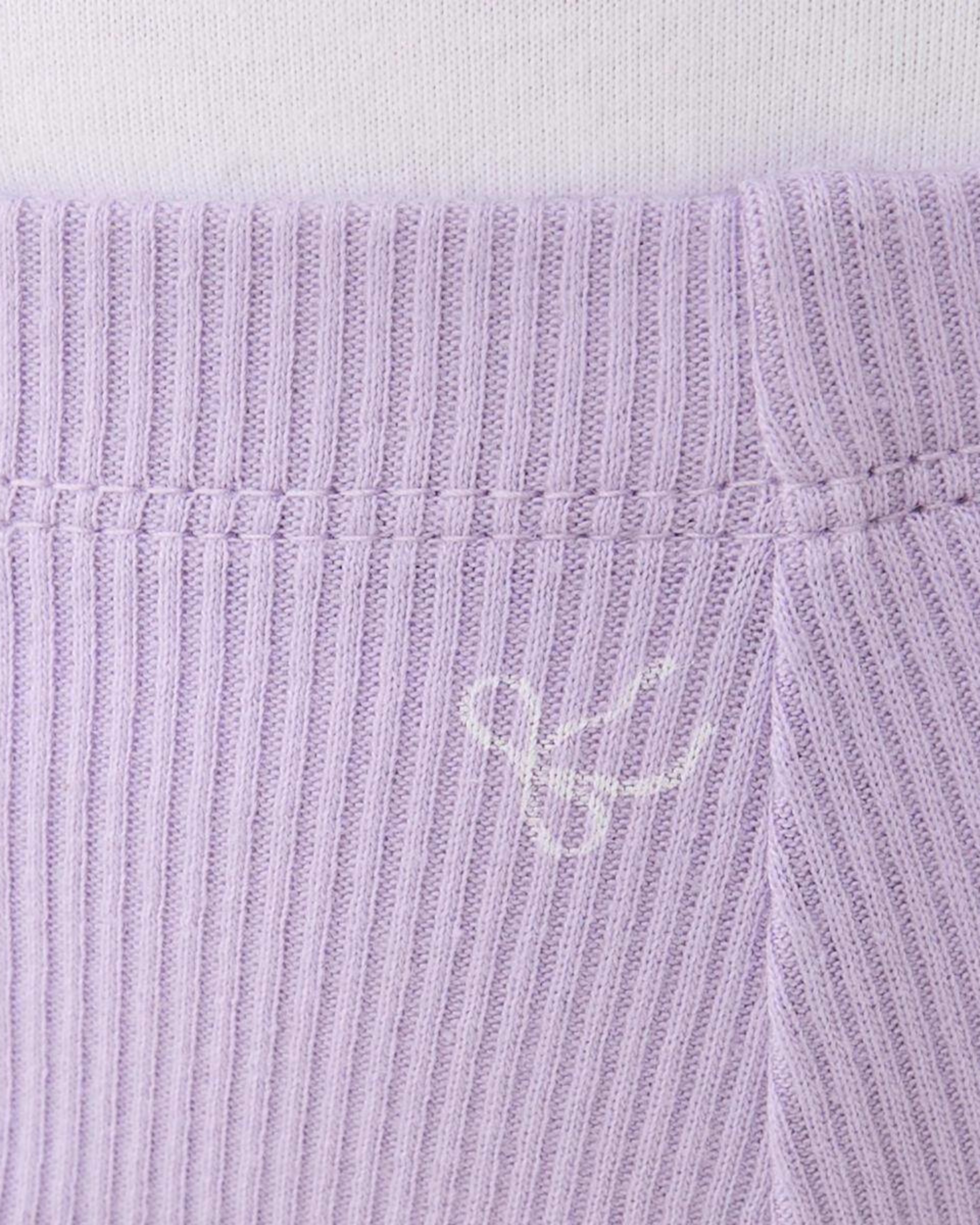 3 Printed Rib Bike Shorts CUTE BOWS PASTEL LILAC, 3 of 5