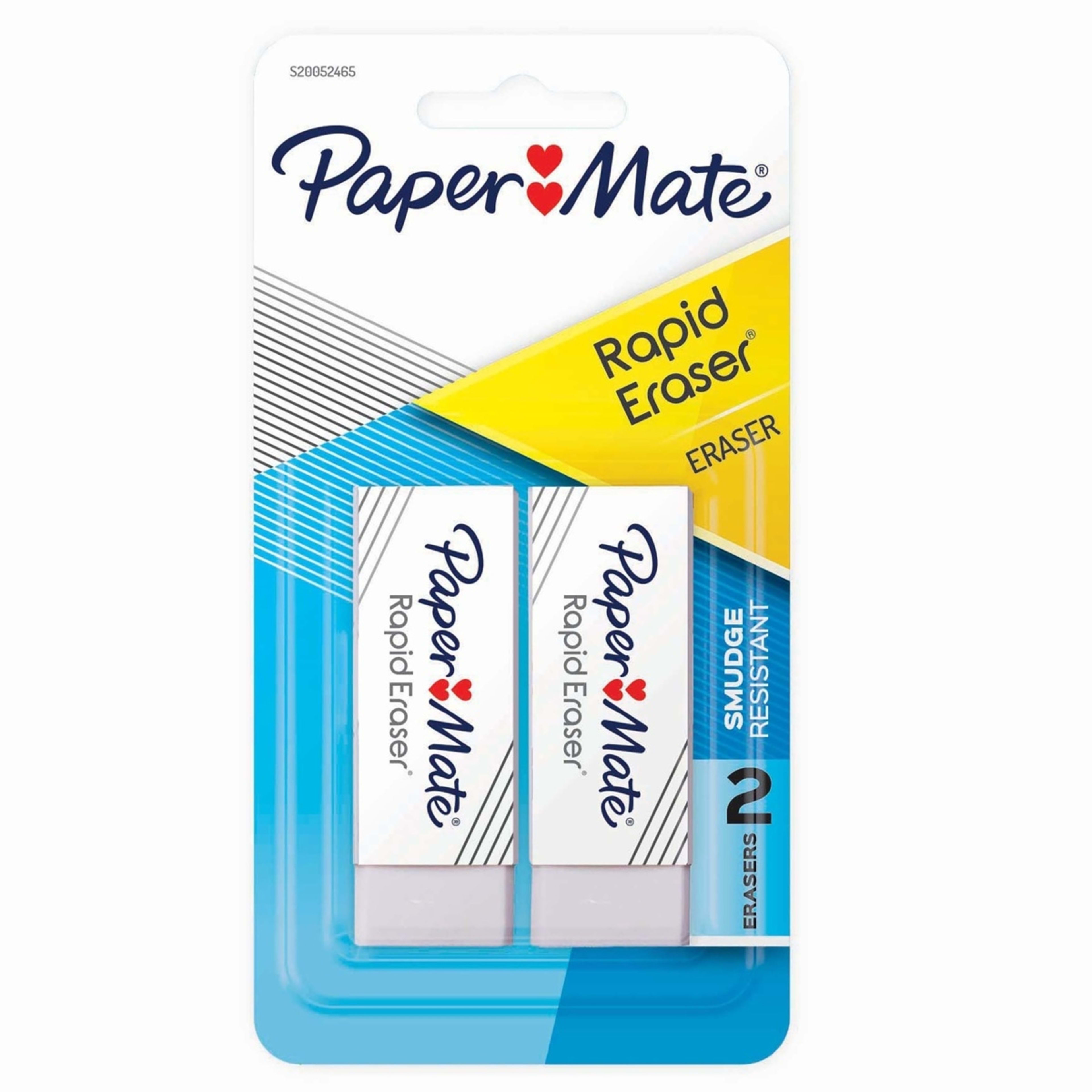 1 Paper Mate Rapid Erasers - Set of 2