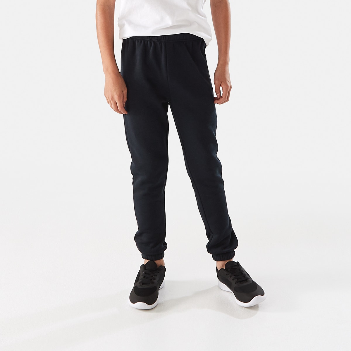 Kmart black joggers sale