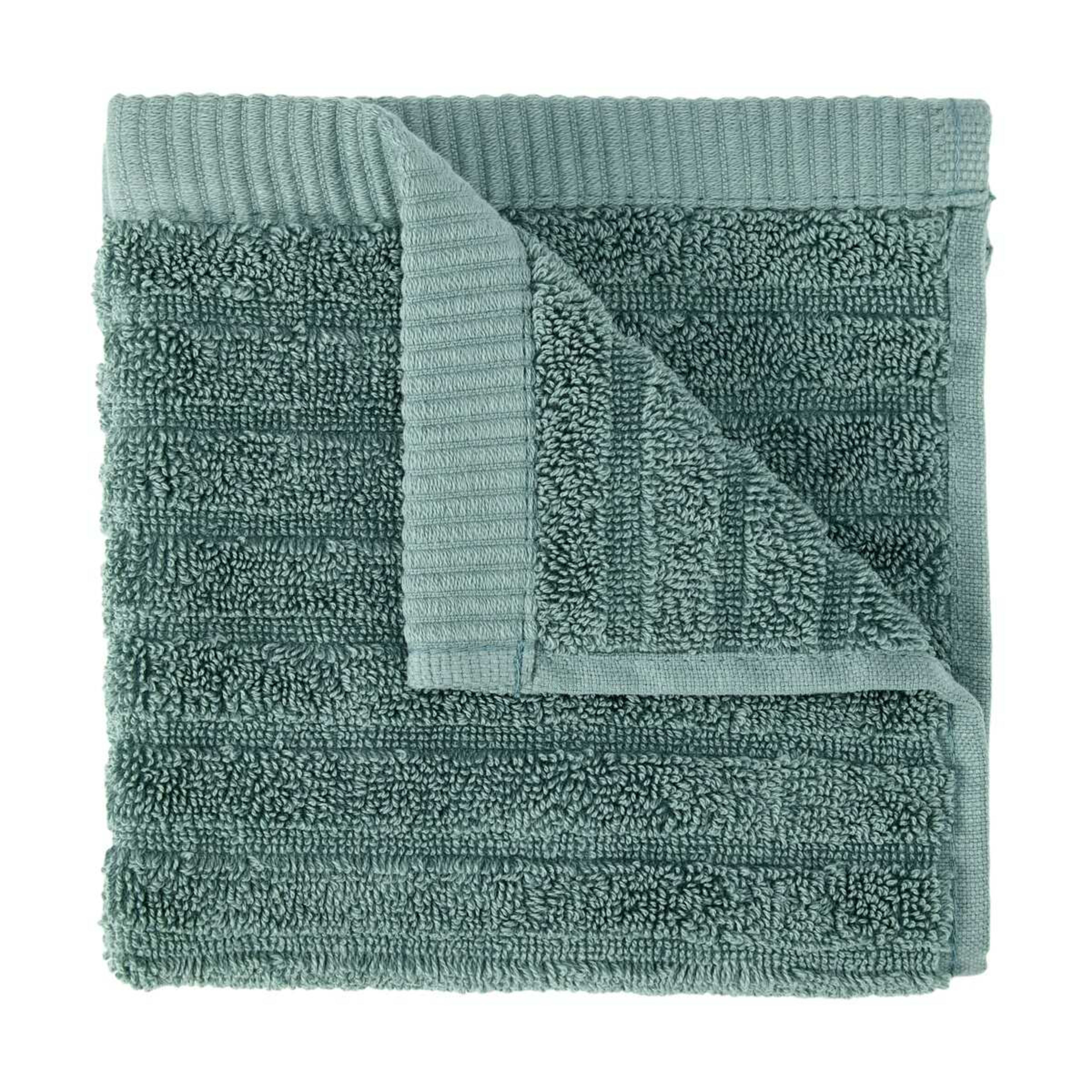 1 Australian Cotton Face Washer - Teal, 1 of 5