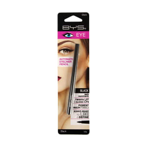 BYS Automatic Eyeliner Pencil - Black - Kmart NZ