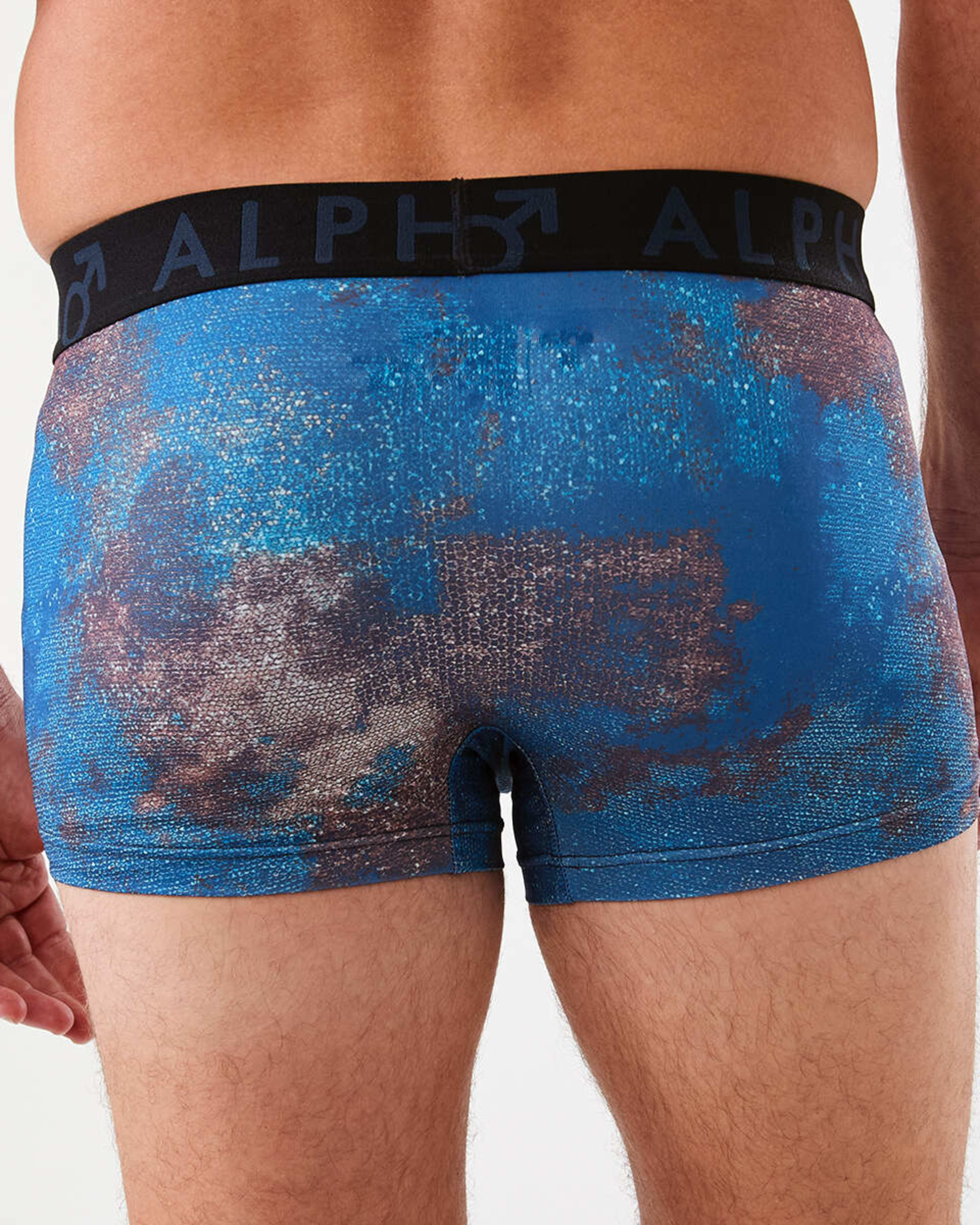 6 3 Pack Microfibre Trunks OLD MOSAIC MULTI, 6 of 8