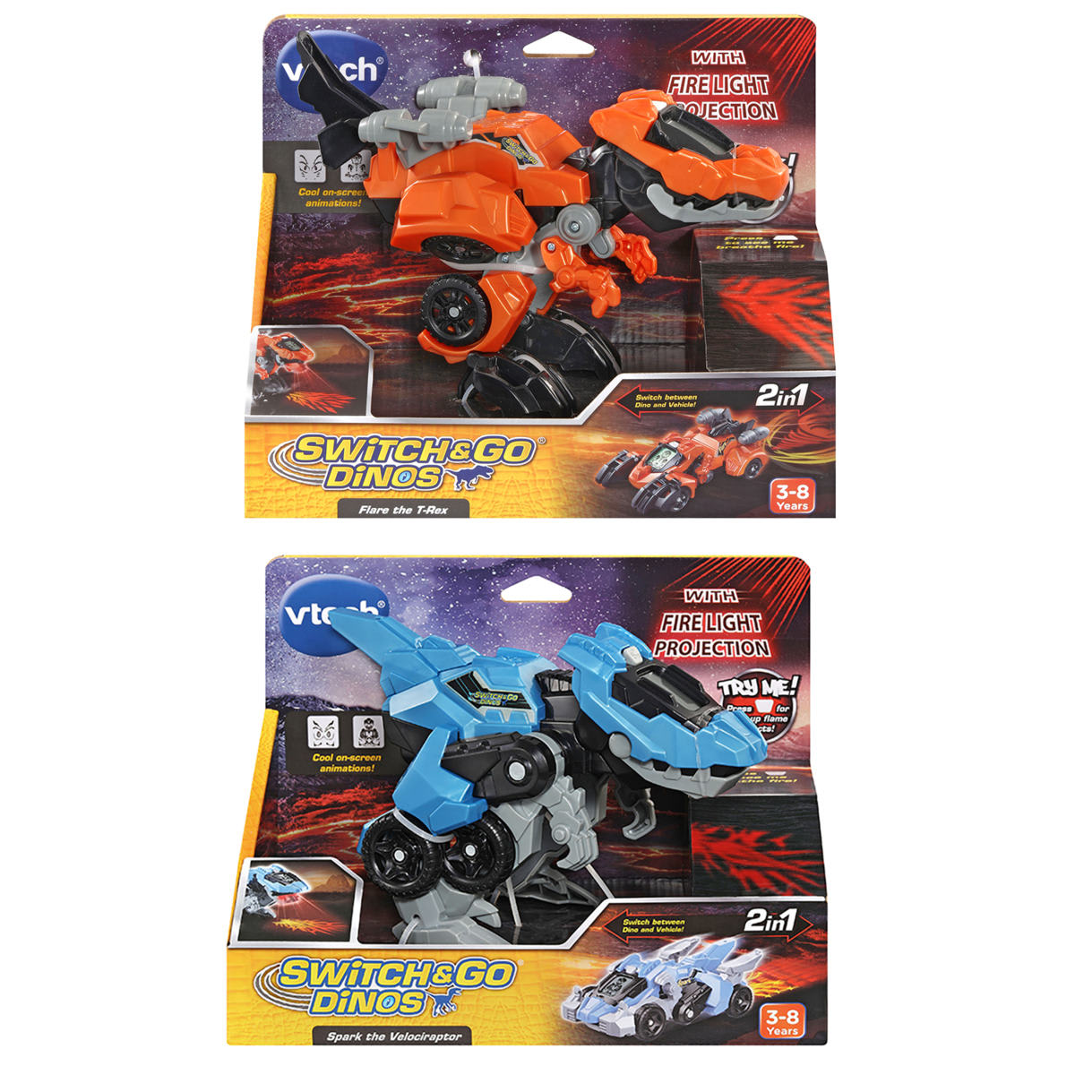 VTech Switch \u0026 Go Dinos - Assorted - Kmart