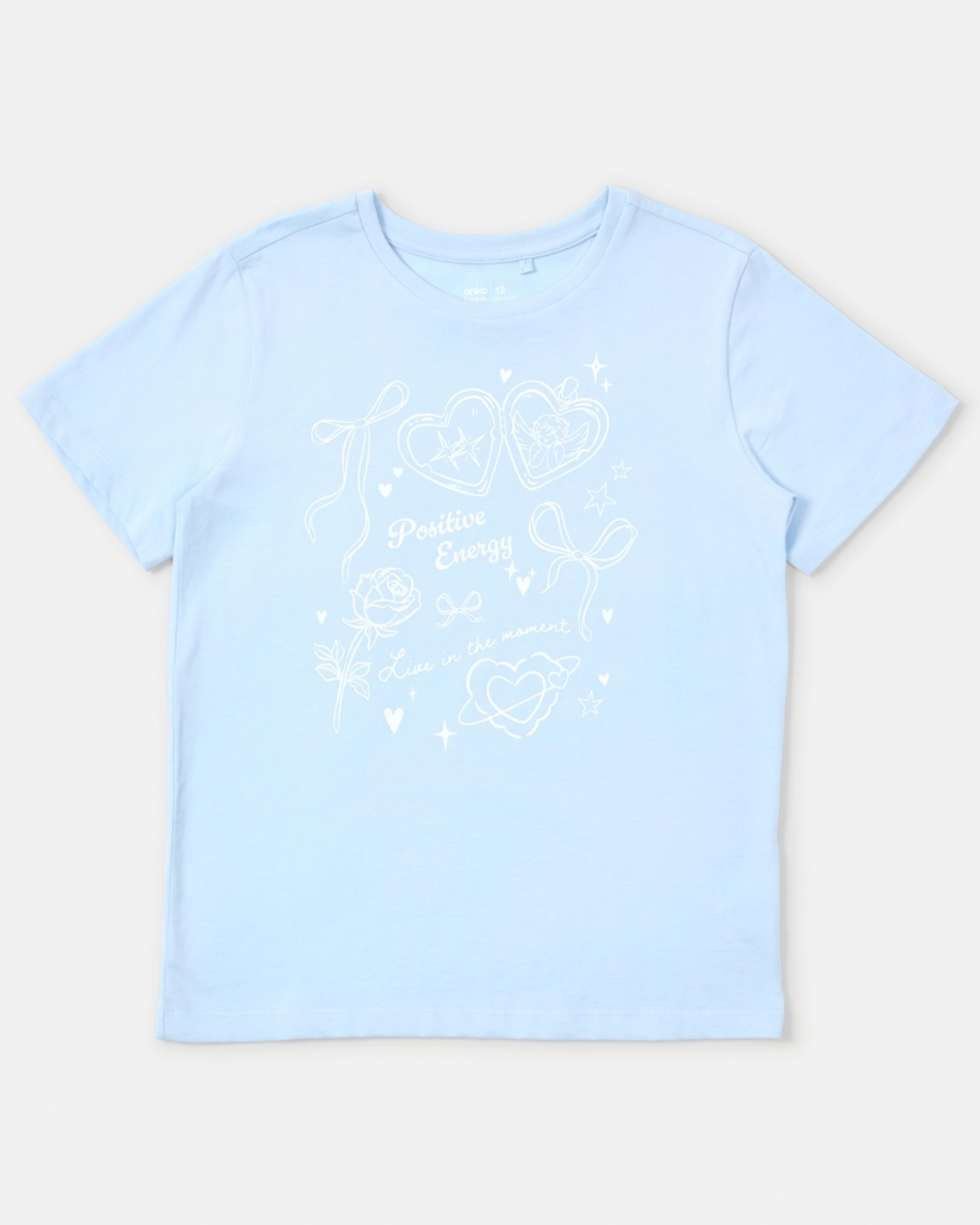 7 Short Sleeve Print T-shirt Charms, 7 of 8