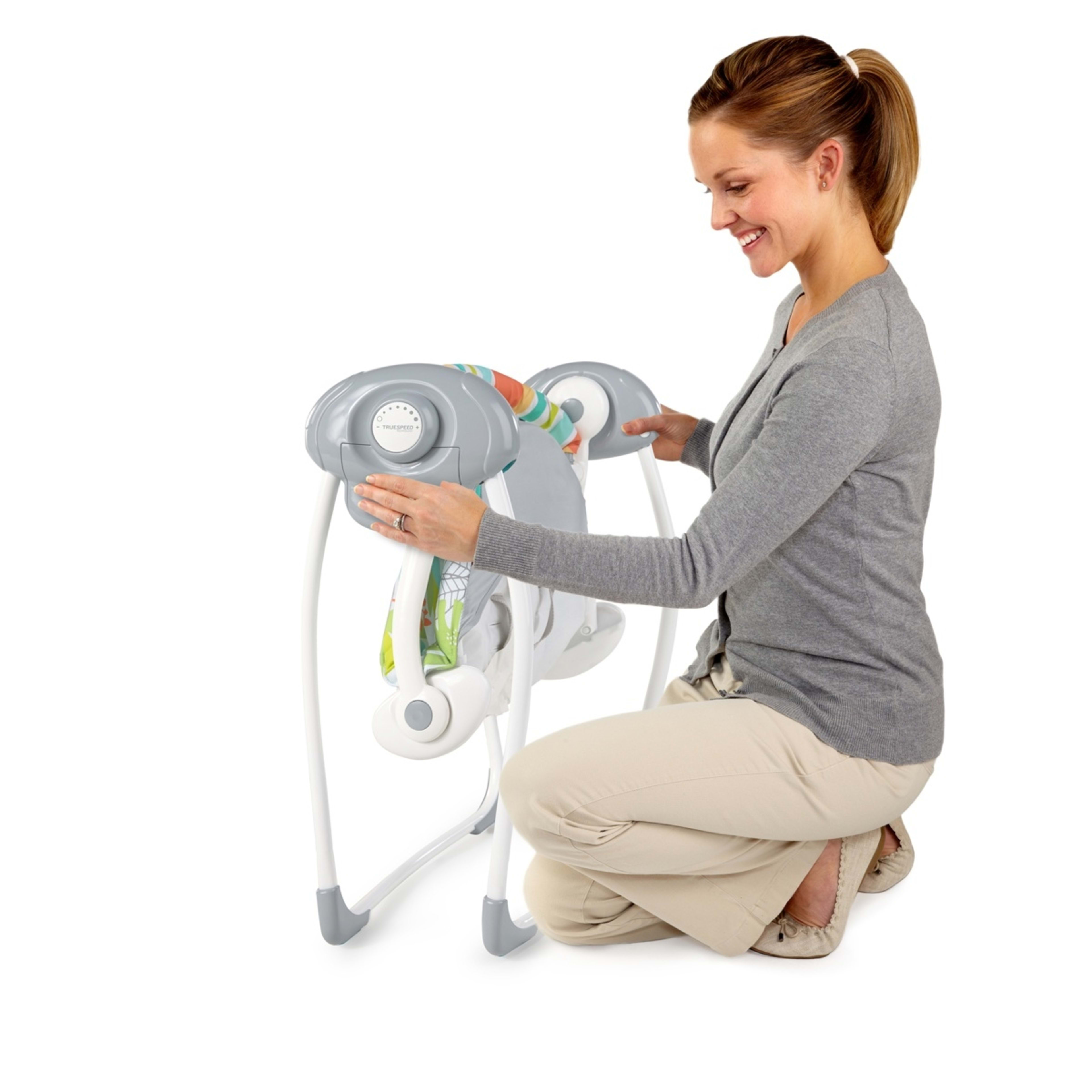6 Bright Starts Rainforest Vibes Portable Swing, 6 of 8