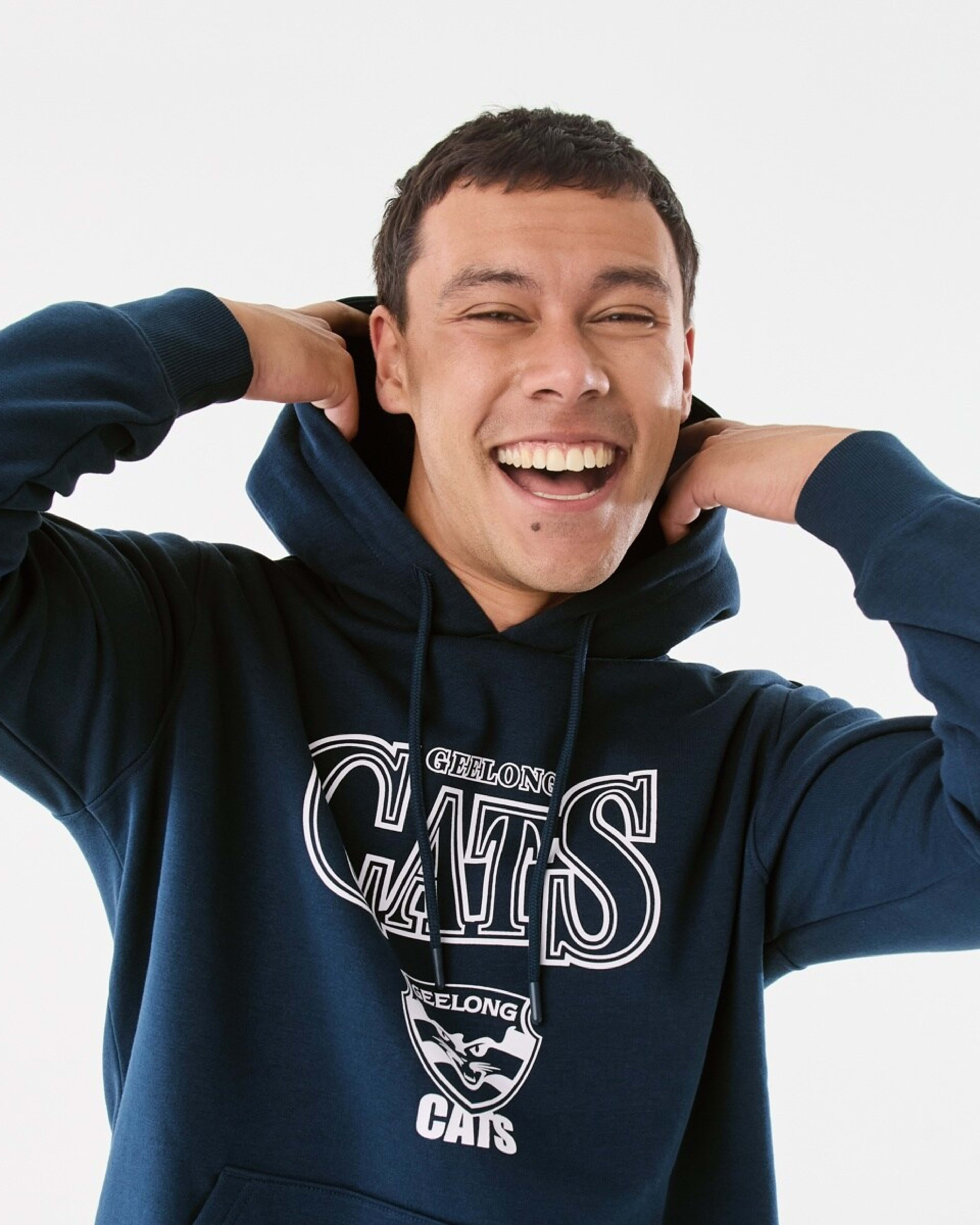 4 Official AFL Adult Hoodie Geelong, 4 of 7