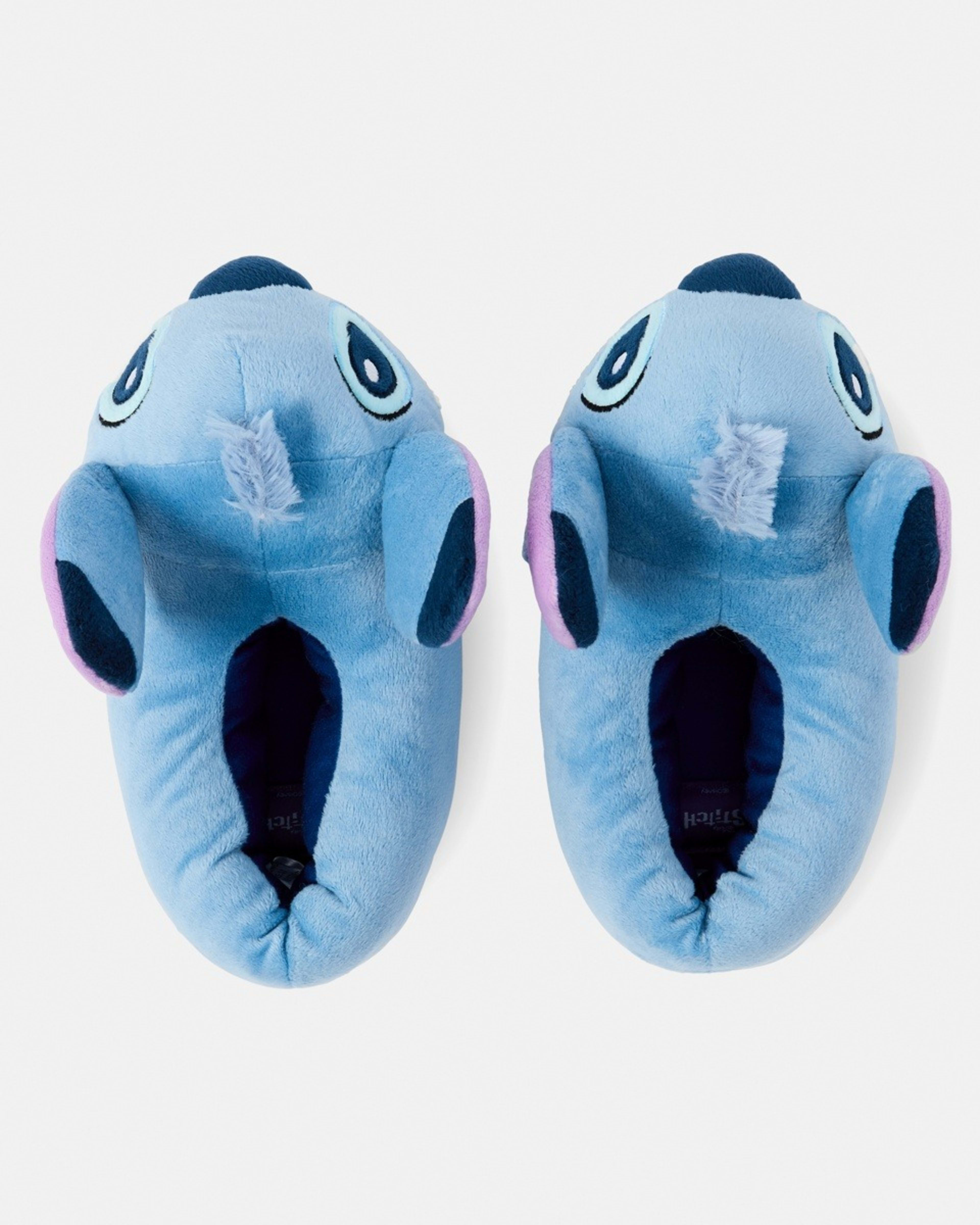 3 Senior Disney Lilo & Stitch License Slippers Blue Lilo, 3 of 3