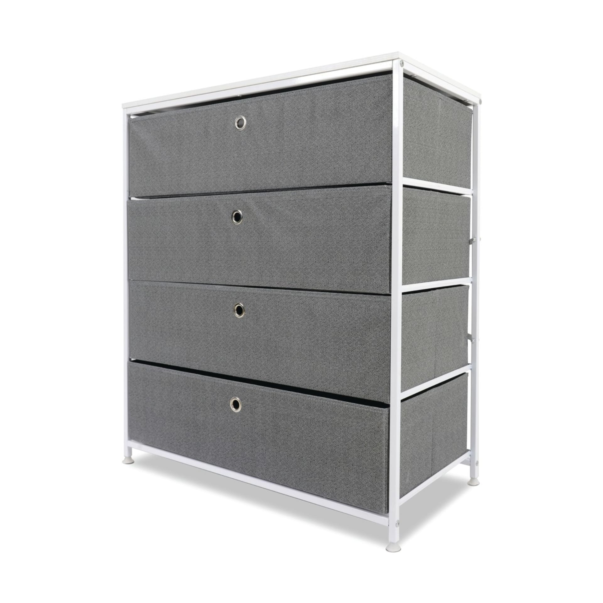4 Drawer Chest Grey Kmart