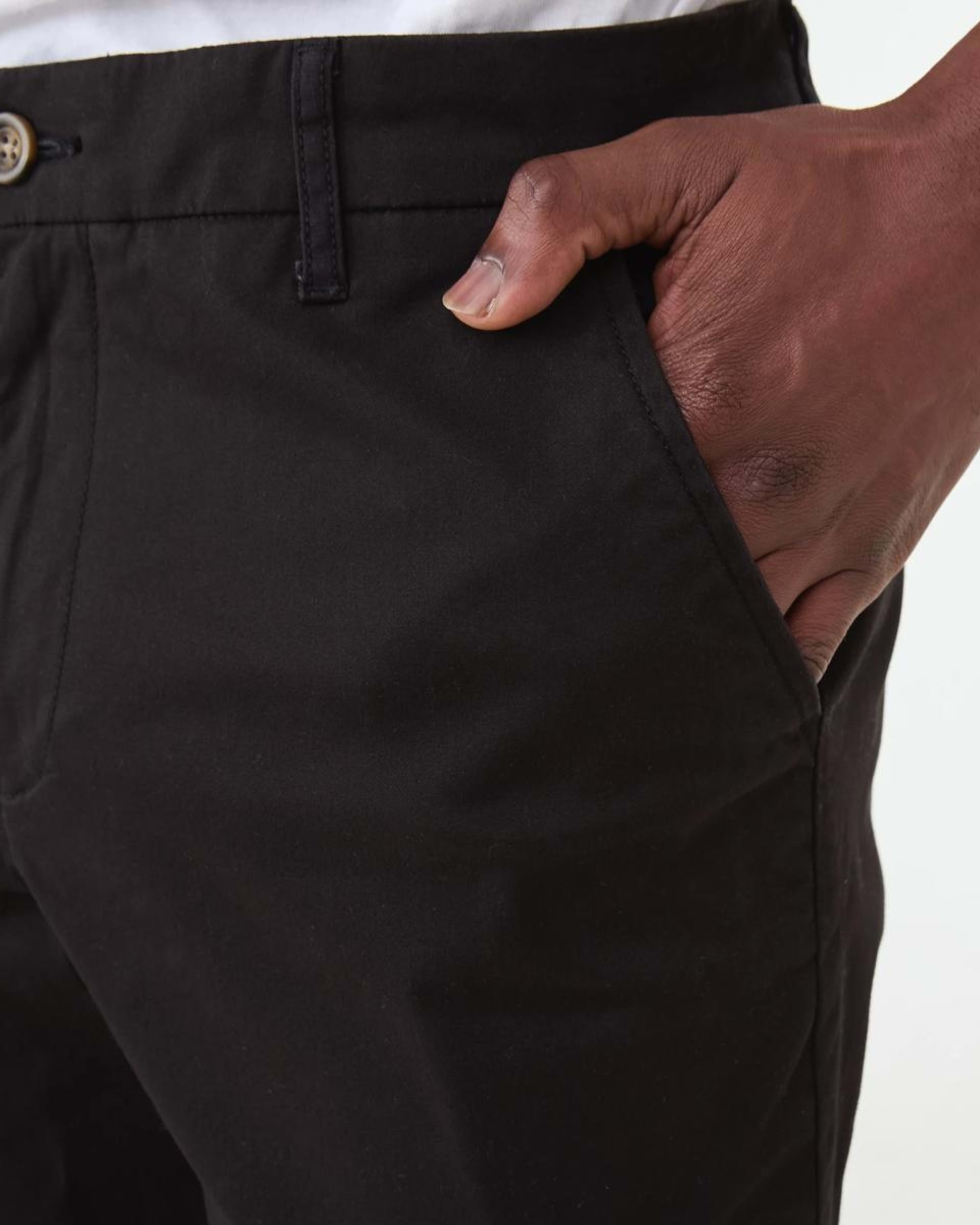 5 Straight Casual Chino Pants BLACK, 5 of 5