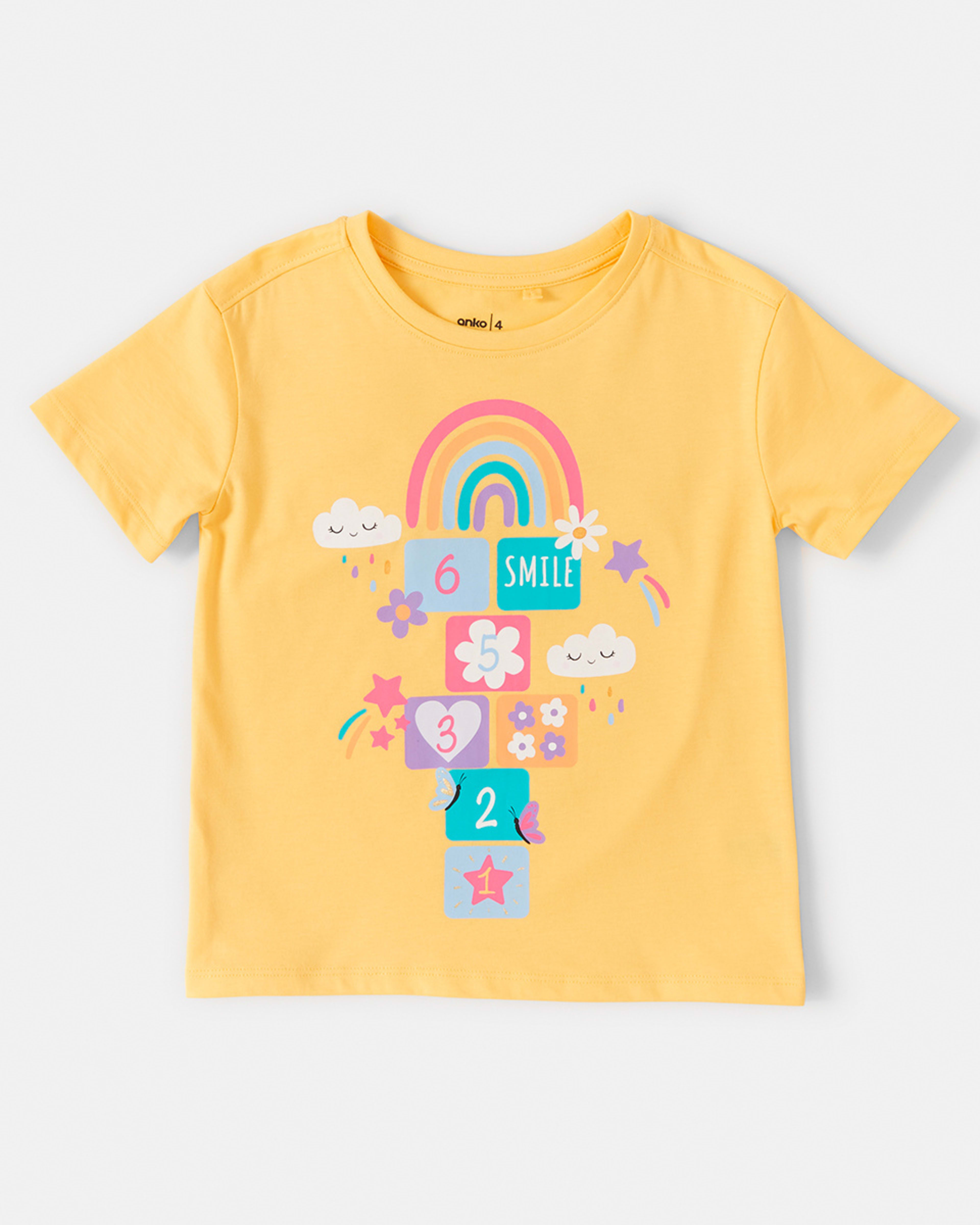 7 Short Sleeve Placement Print T-shirt Hopscotch, 7 of 8