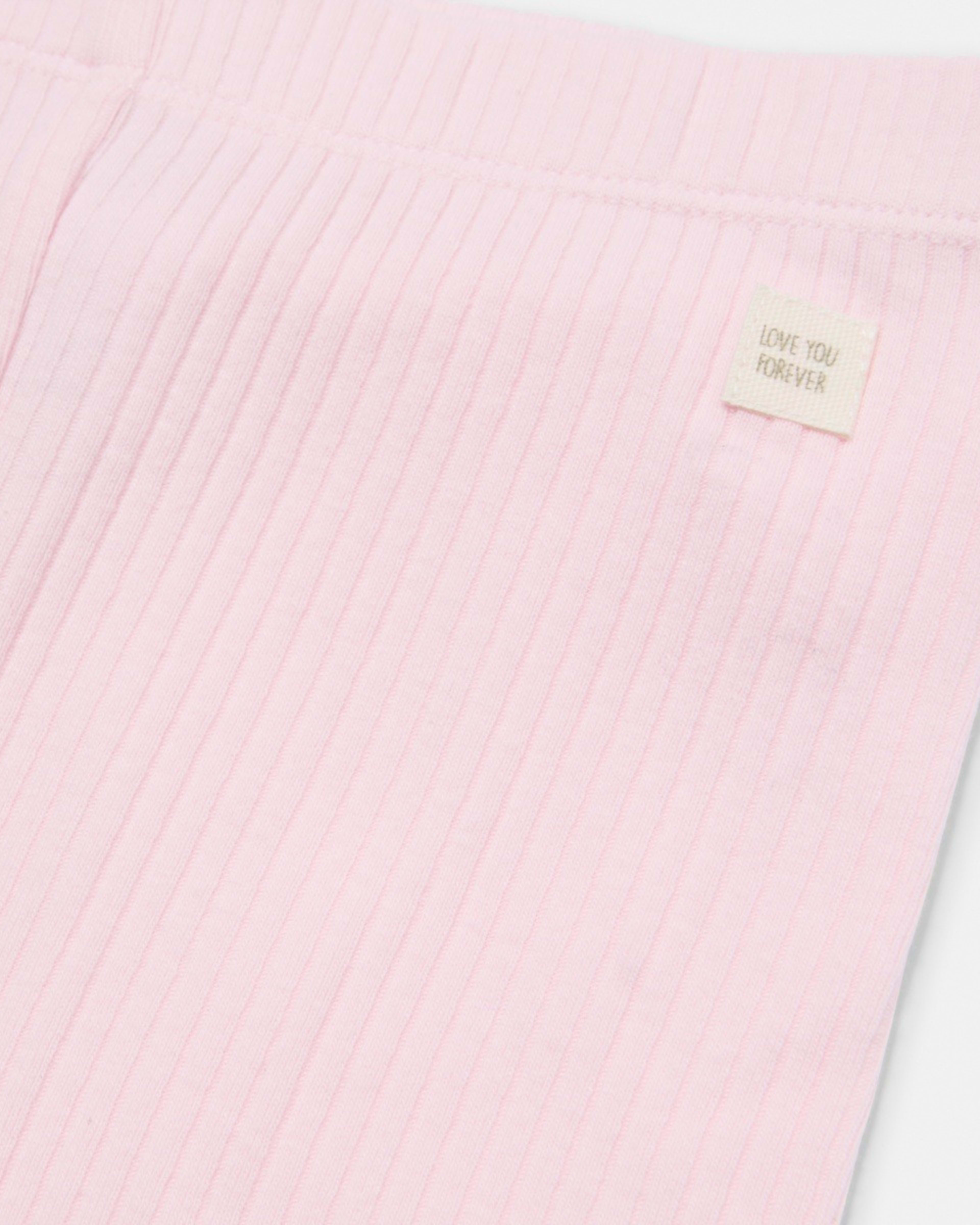 8 3 Pack Rib Leggings Pink 3pk, 8 of 9