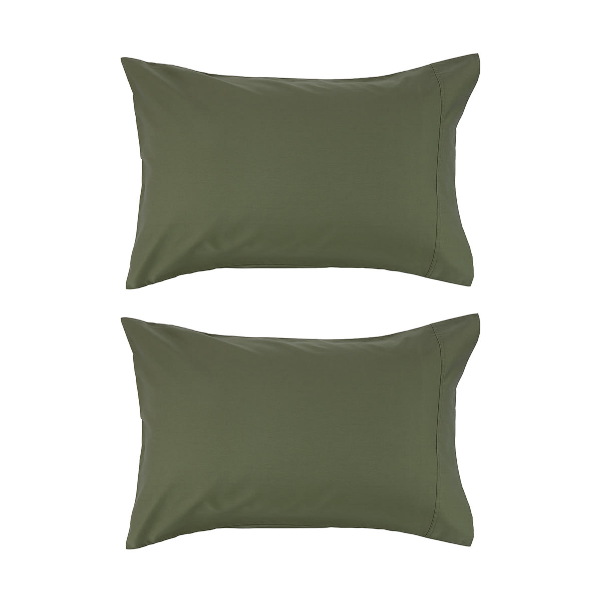 2 Pack 500 Thread Count Australian Grown Cotton Standard Pillowcases