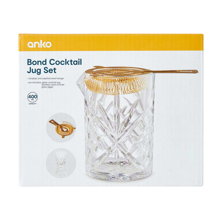 Bond Cocktail Jug Set Kmart