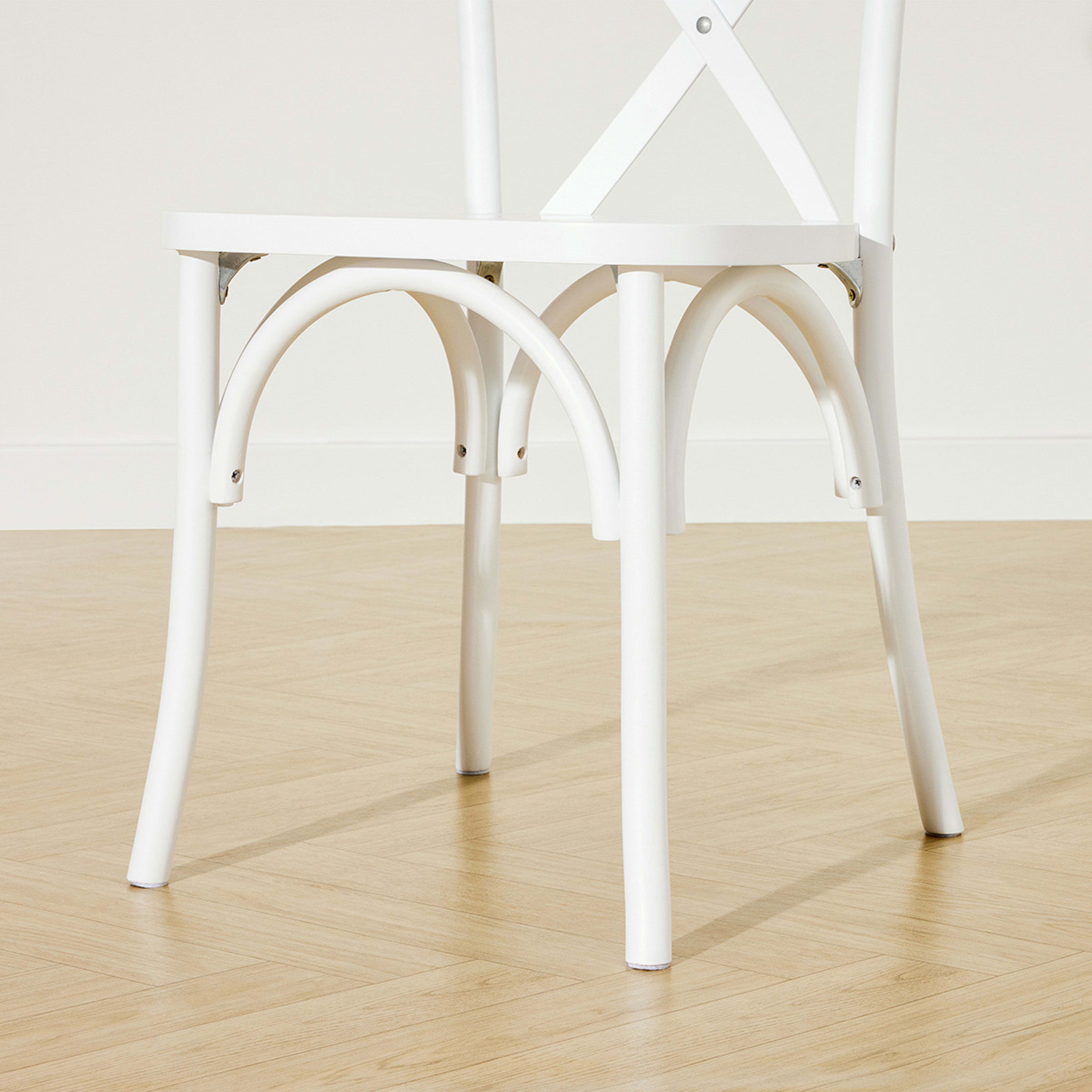 8 Set of 2 Cross Back Chairs, 8 of 10