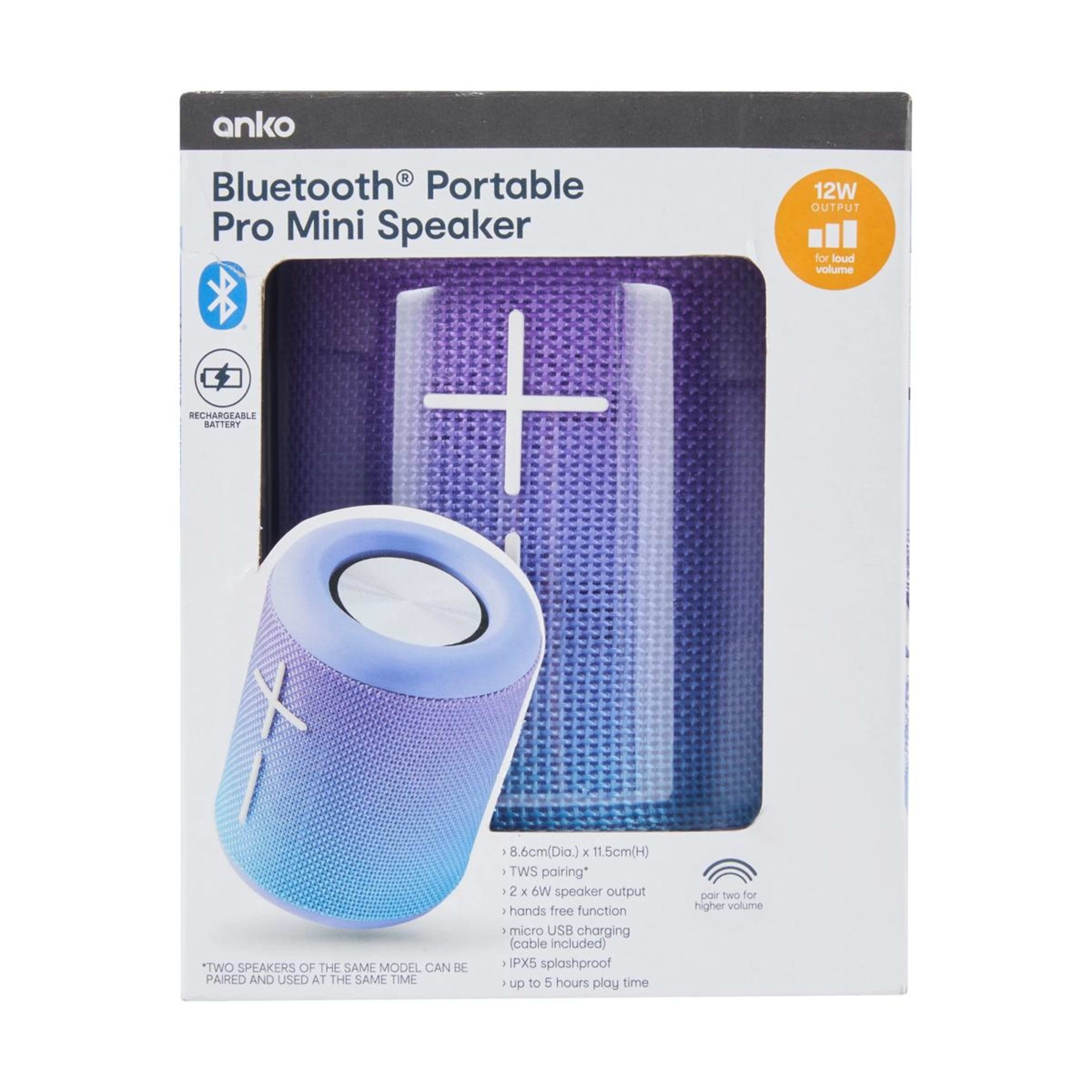 9 Bluetooth Portable Pro Mini Speaker, 9 of 10