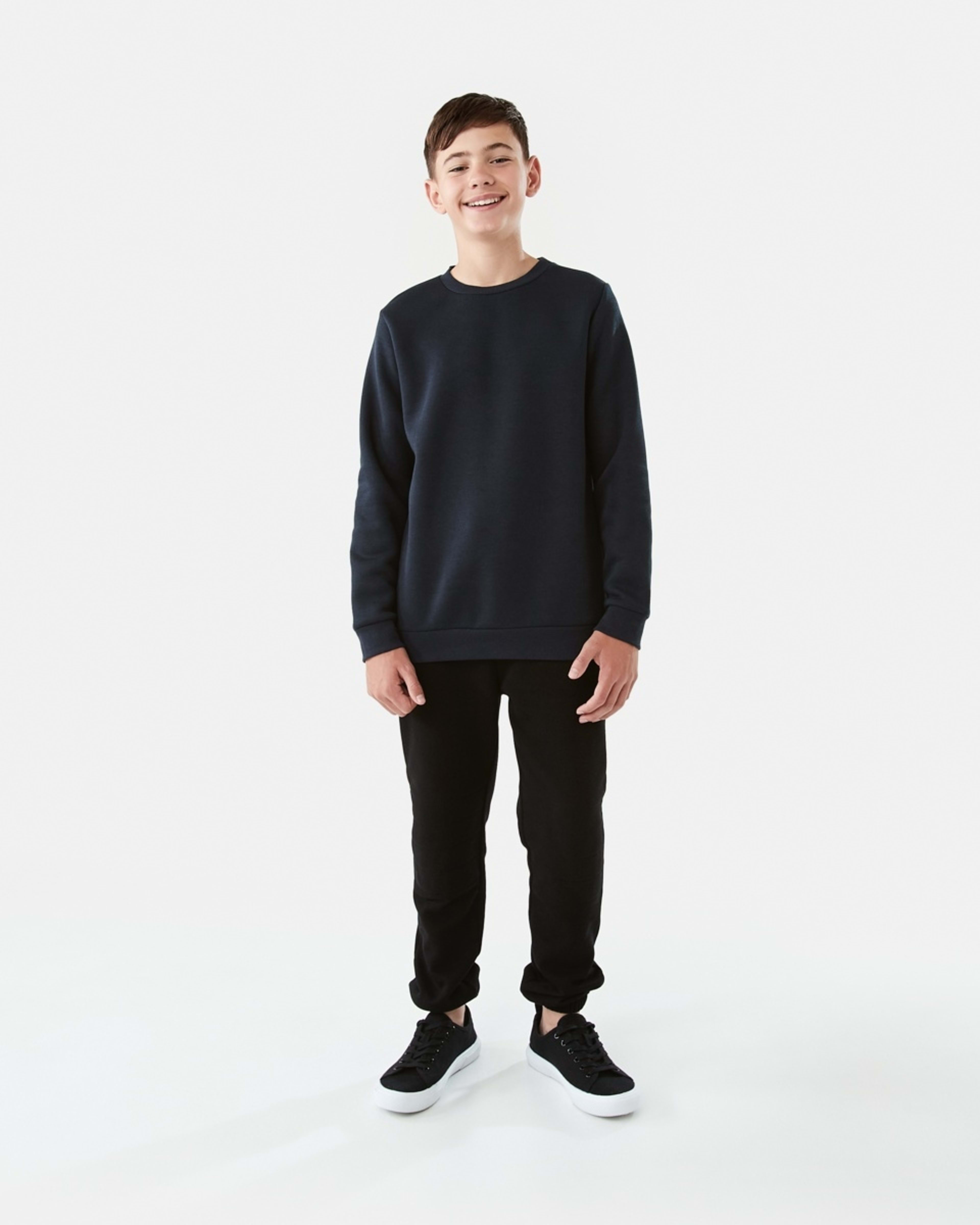 5 Basic Crew Sweatshirt Nvy Sphire, 5 of 9